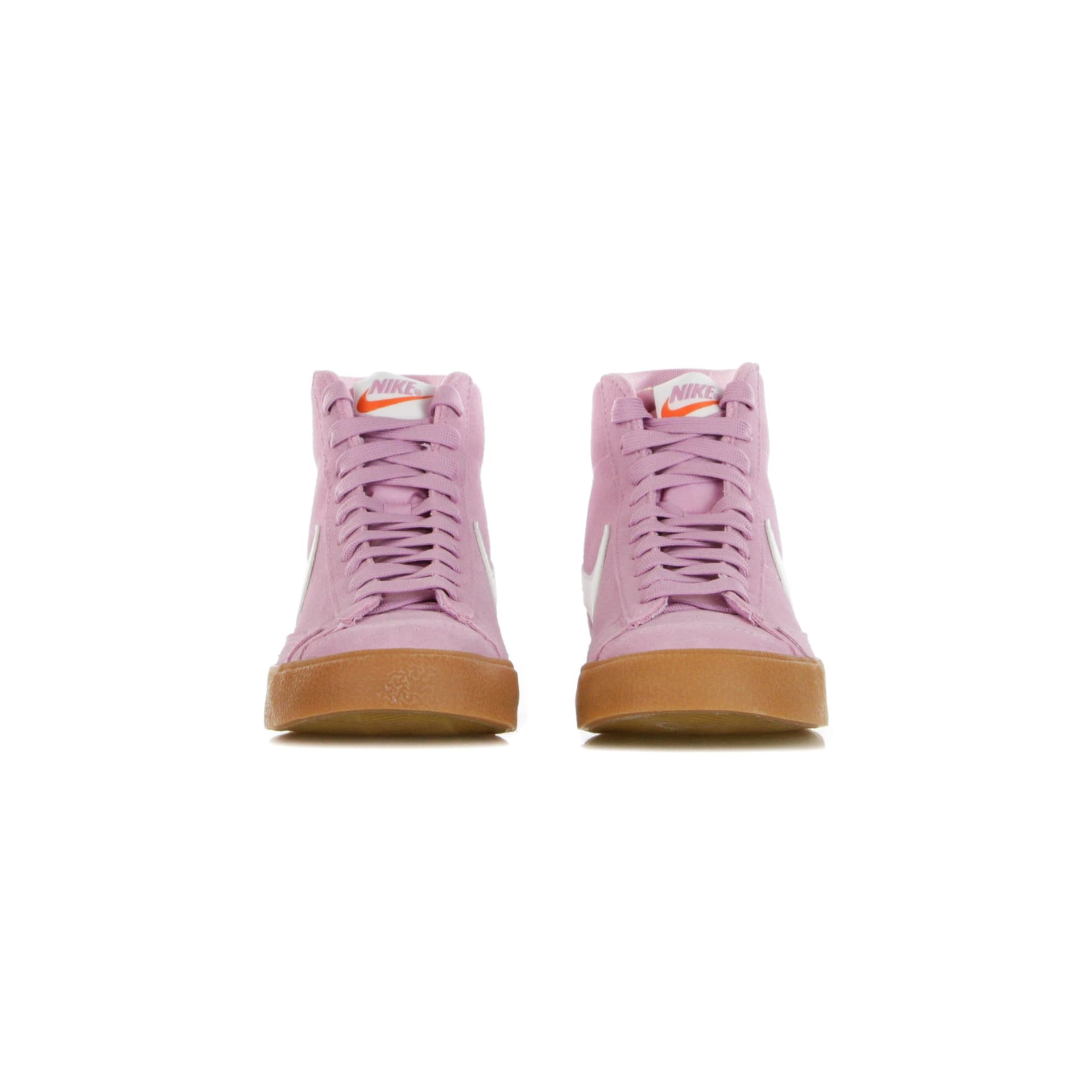 Nike Scarpa Alta Donna W Blazer Mid 77 Suede Beyond Pink/white/gum Med Brown - 6