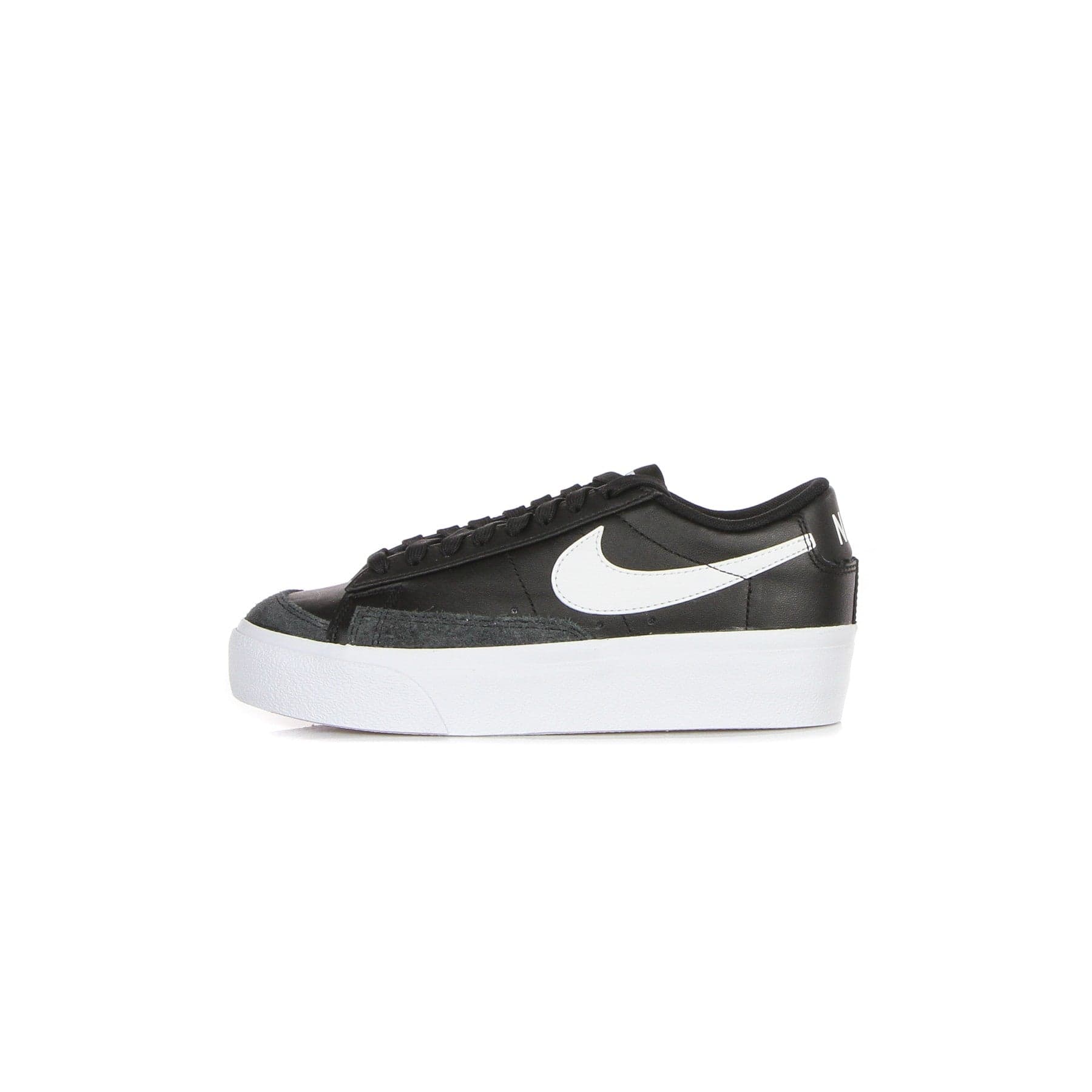 Nike Scarpa Bassa Donna W Blazer Low Platform Black/white/black/black - 13