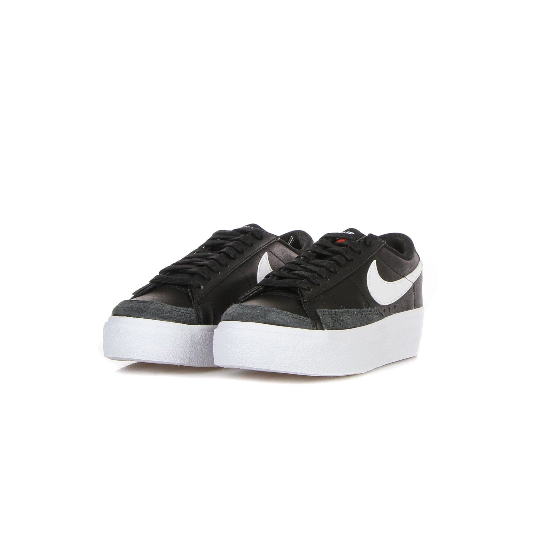 Nike Scarpa Bassa Donna W Blazer Low Platform Black/white/black/black - 3