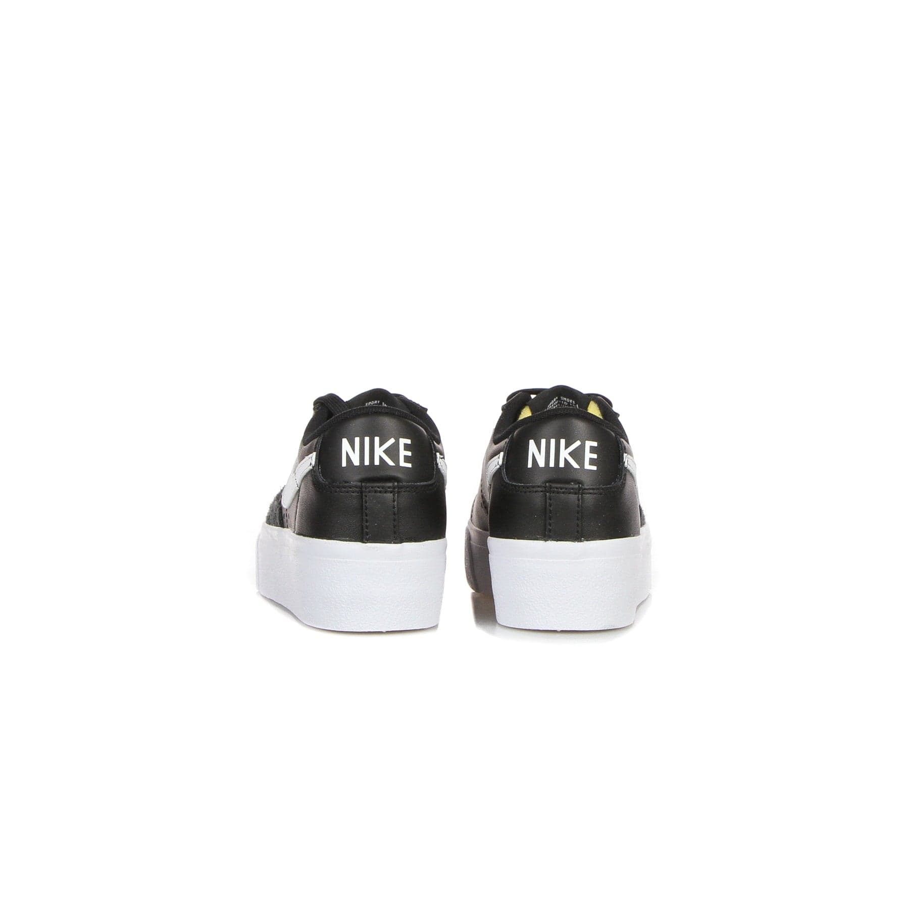 Nike Scarpa Bassa Donna W Blazer Low Platform Black/white/black/black - 7