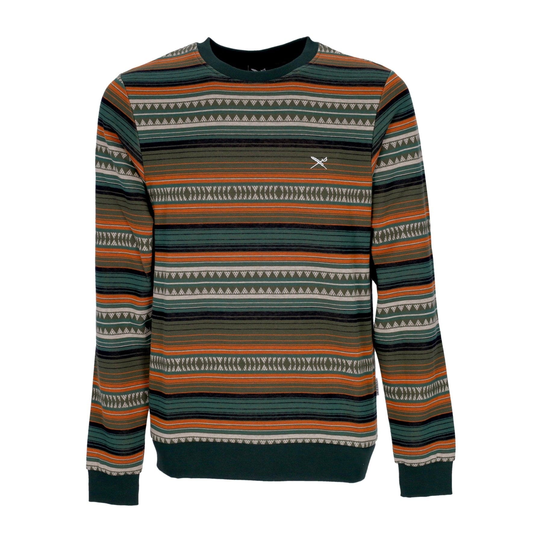 IRIEDAILY Felpa Leggera Girocollo Uomo Vintachi Crew Hunter - 4
