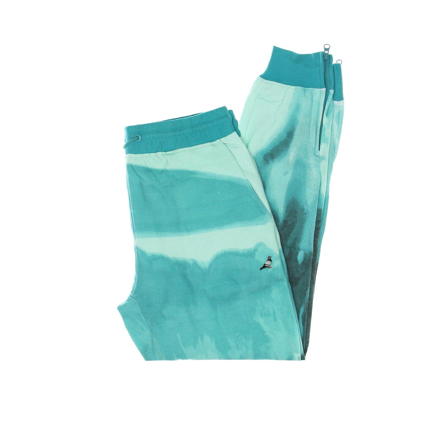 STAPLE Pantalone Tuta Felpato Uomo Pigeon Logo Sweatpant Teal