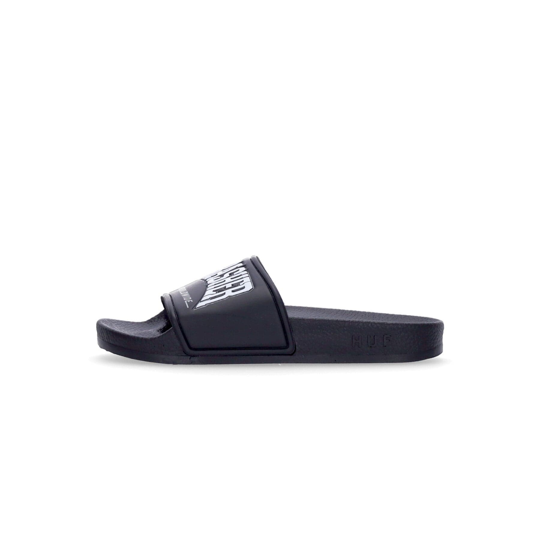HUF Ciabatte Uomo Slide X Thrasher Black - 4