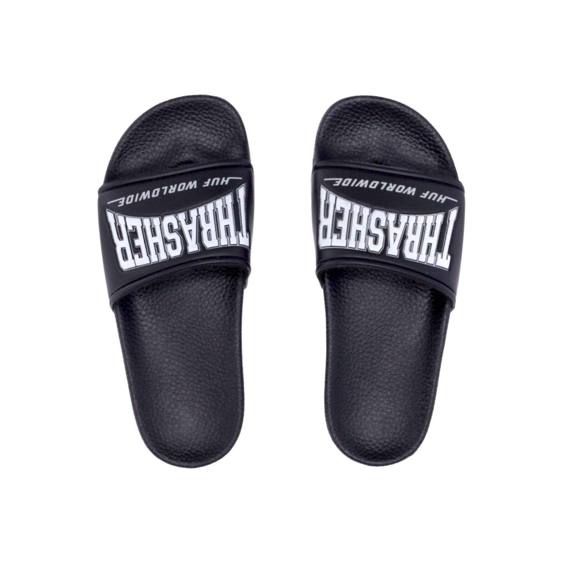 HUF Ciabatte Uomo Slide X Thrasher Black - 10