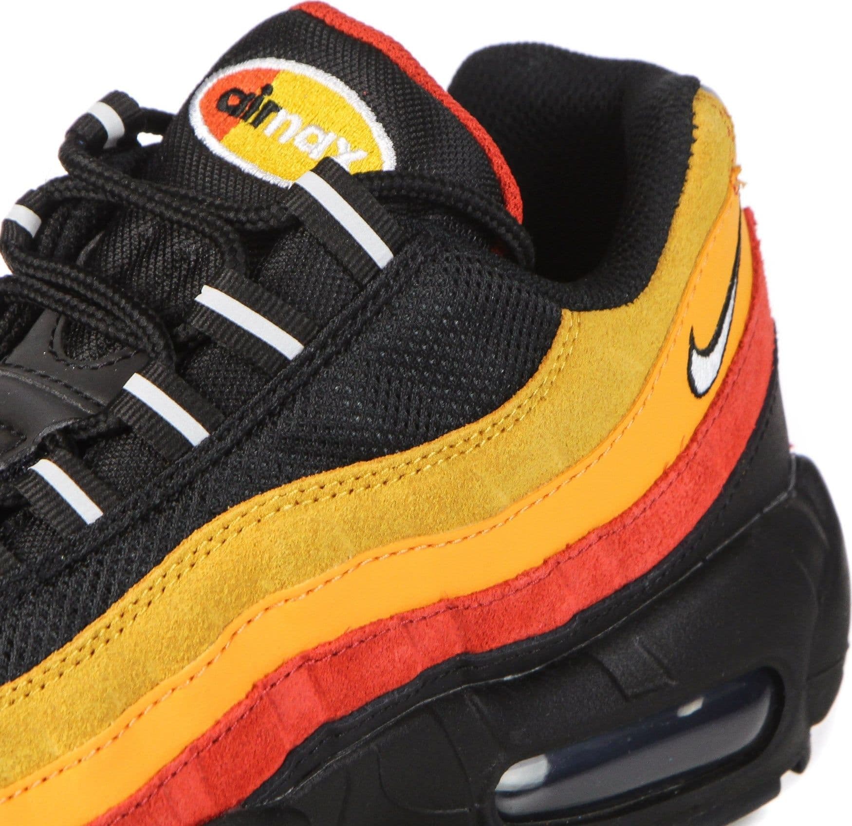 Nike Scarpa Bassa Uomo Air Max 95 Black/white/cosmic Clay/kumquat - 11