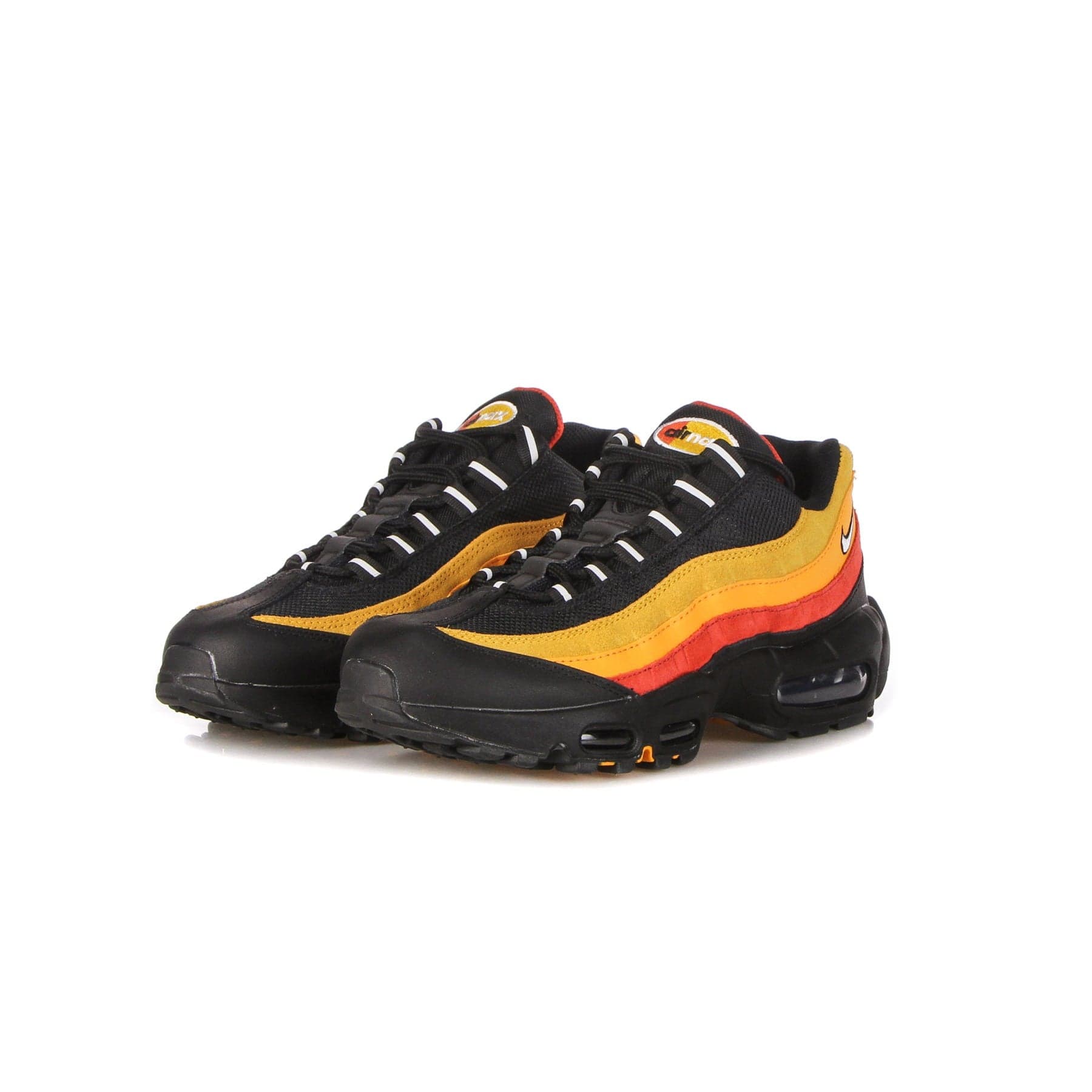 Nike Scarpa Bassa Uomo Air Max 95 Black/white/cosmic Clay/kumquat - 3