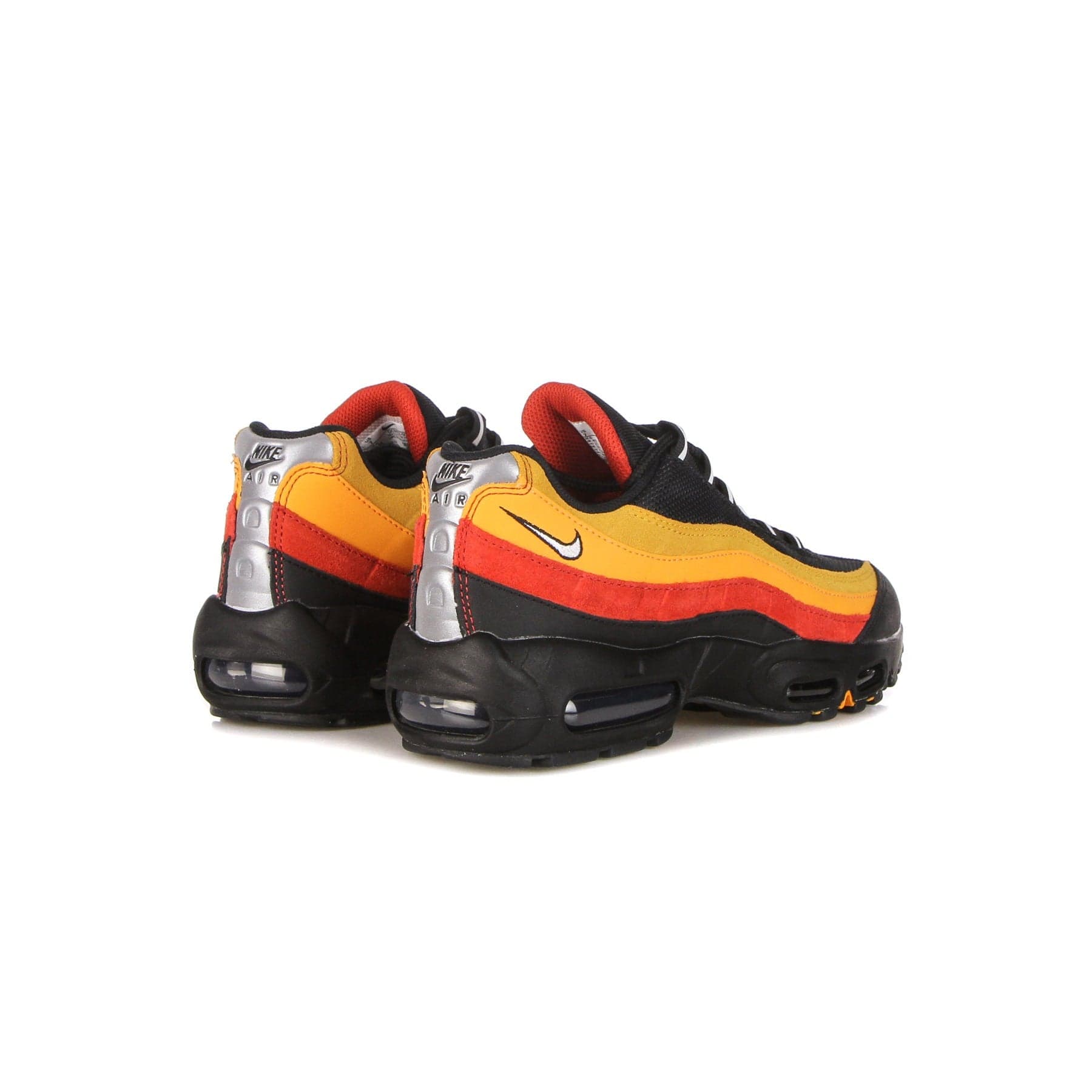 Nike Scarpa Bassa Uomo Air Max 95 Black/white/cosmic Clay/kumquat - 6