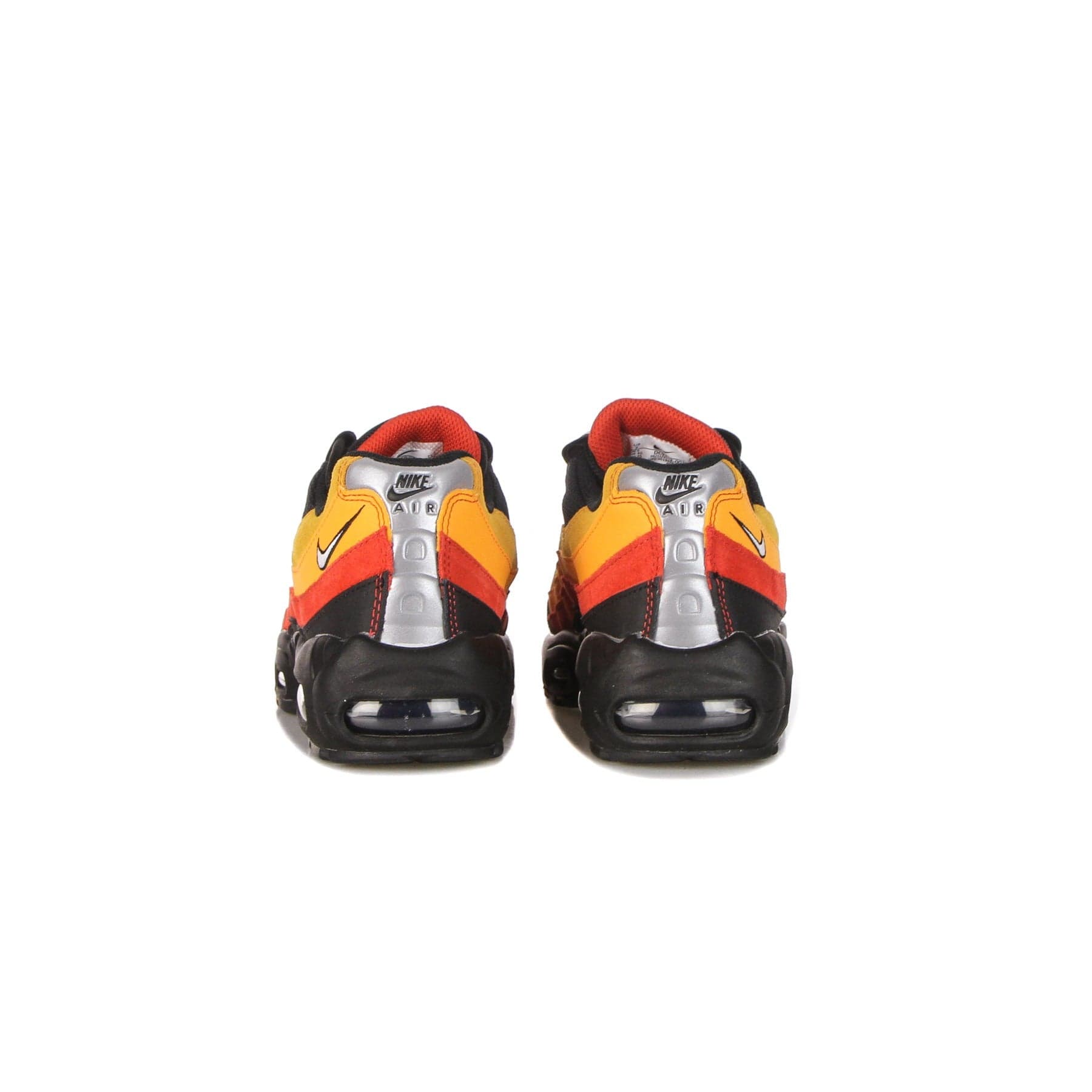 Nike Scarpa Bassa Uomo Air Max 95 Black/white/cosmic Clay/kumquat - 7