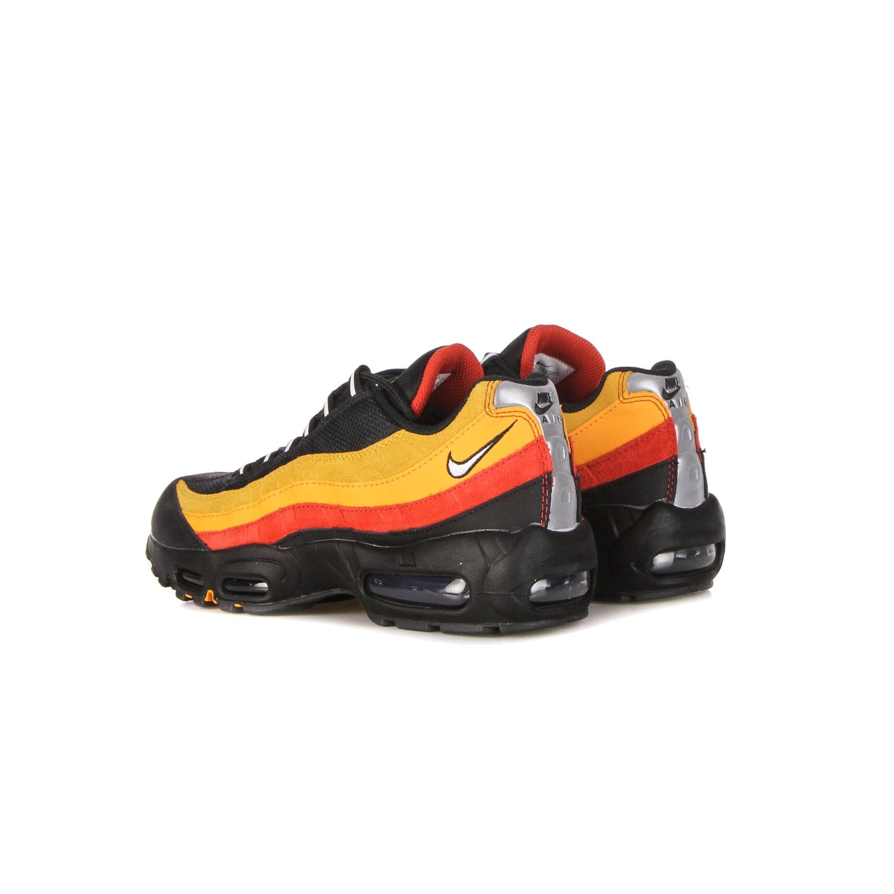 Nike Scarpa Bassa Uomo Air Max 95 Black/white/cosmic Clay/kumquat - 8