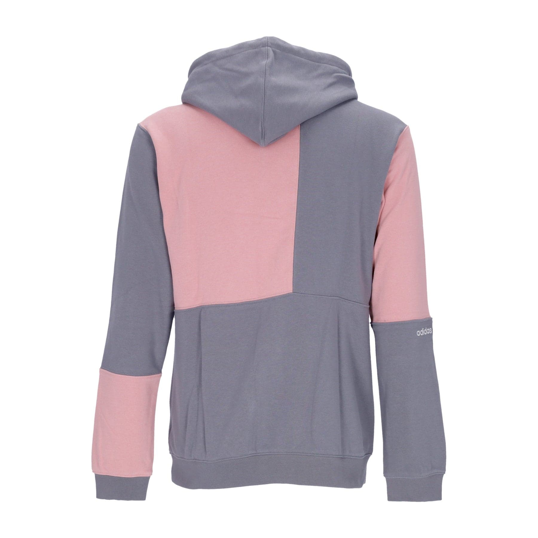 Adidas Felpa Leggera Cappuccio Uomo Sport Ft Zip Hoody Green Three/wonder Pink - 2