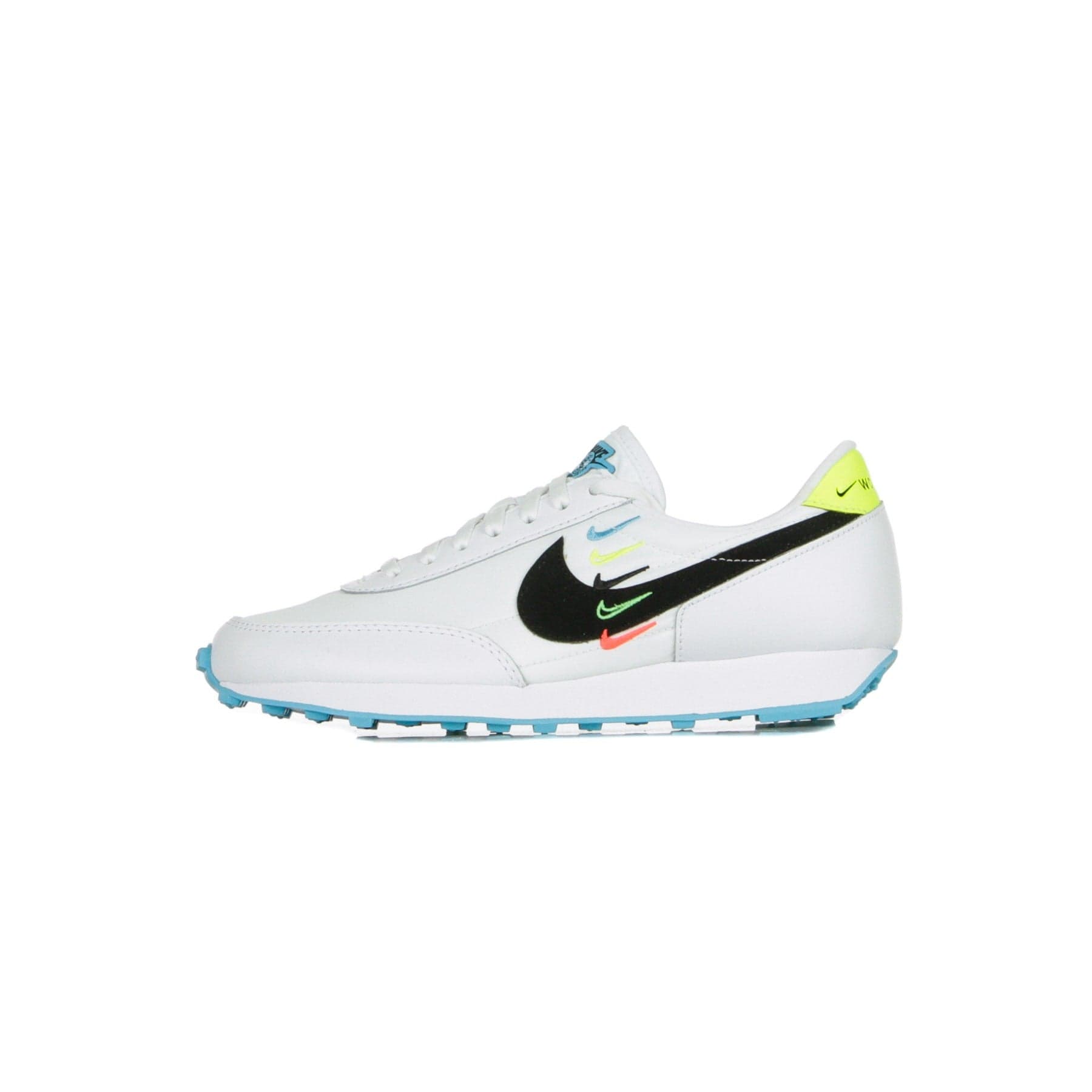 Nike Scarpa Bassa Donna W Dbreak Se White/black/blue Fury/volt - 12