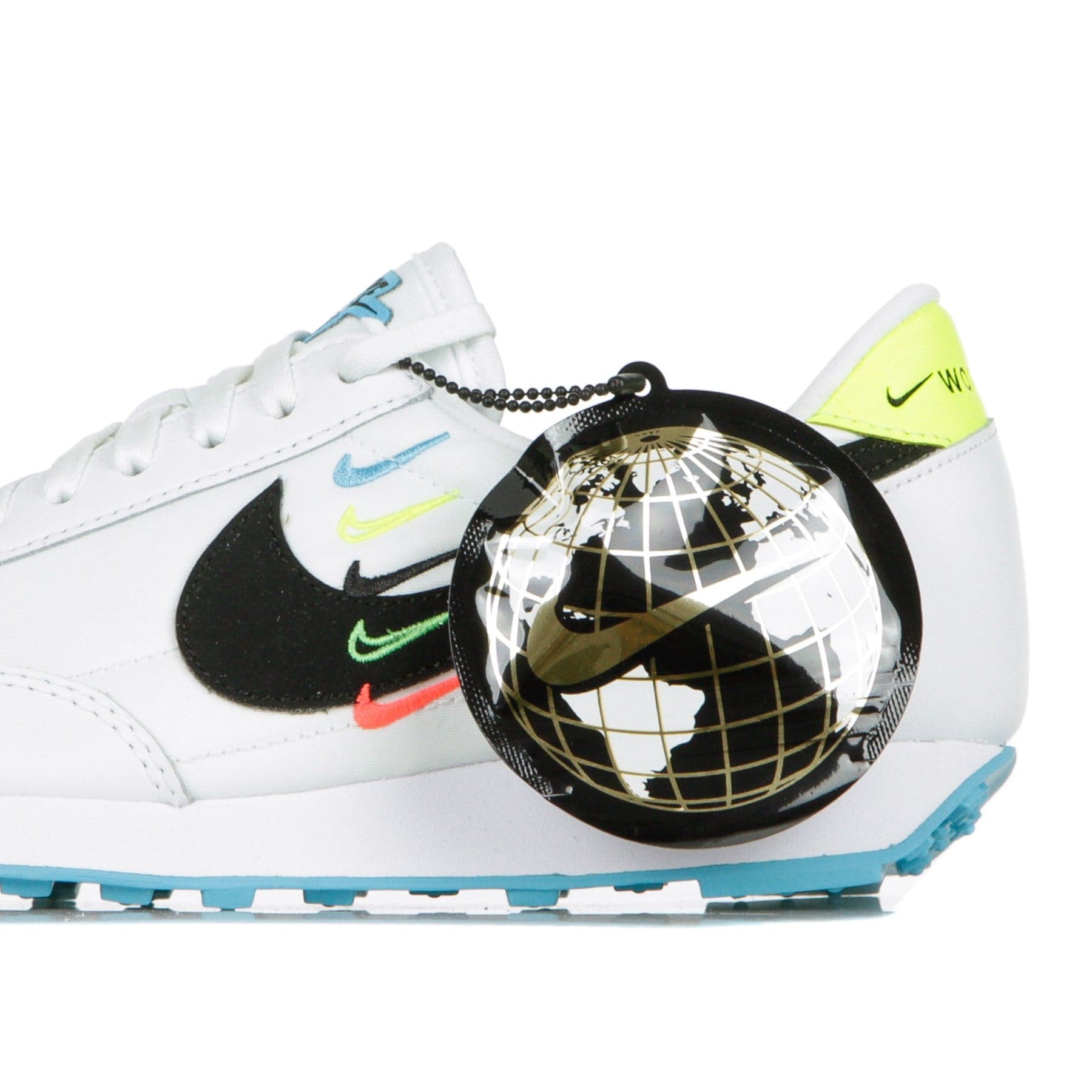 Nike Scarpa Bassa Donna W Dbreak Se White/black/blue Fury/volt - 11