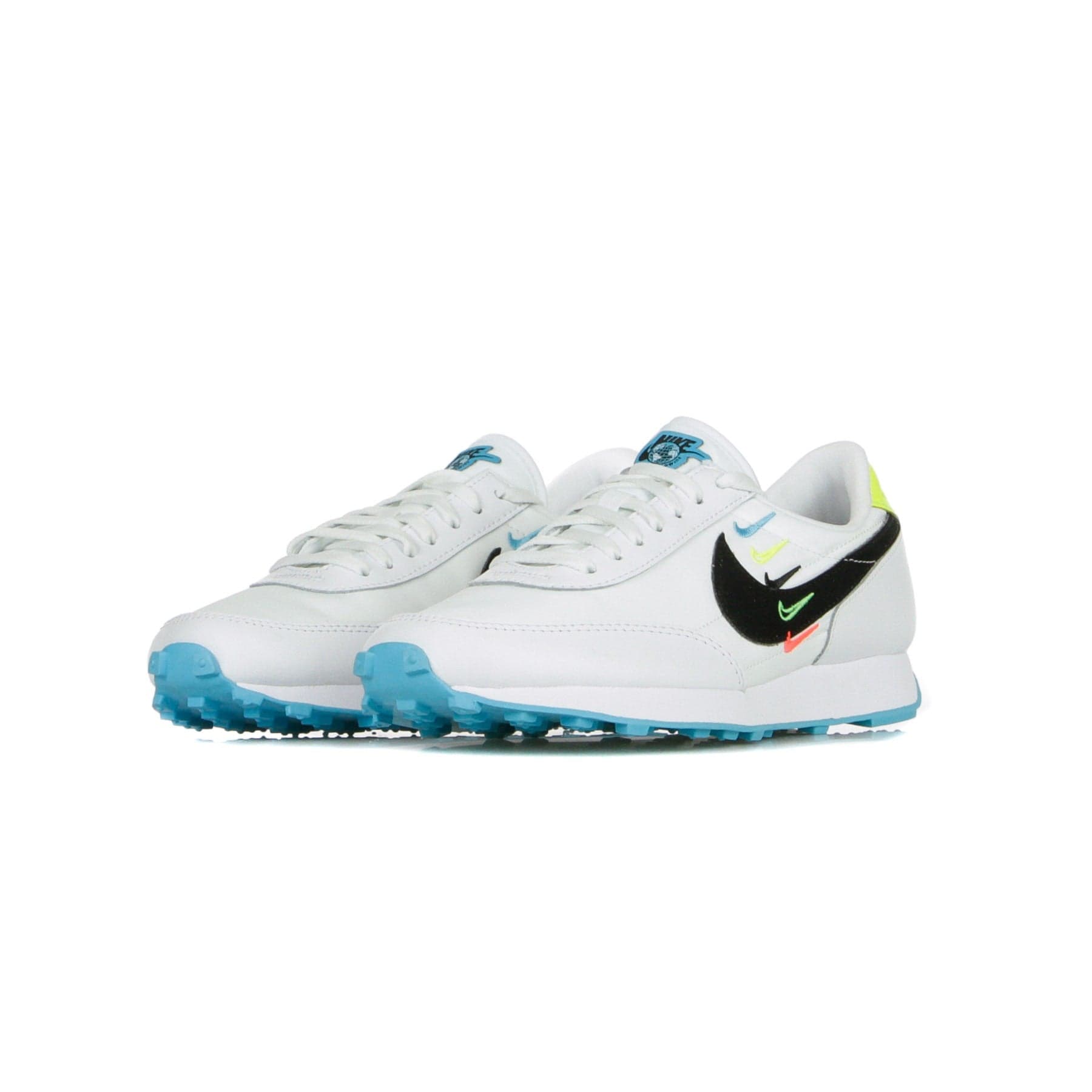 Nike Scarpa Bassa Donna W Dbreak Se White/black/blue Fury/volt - 3