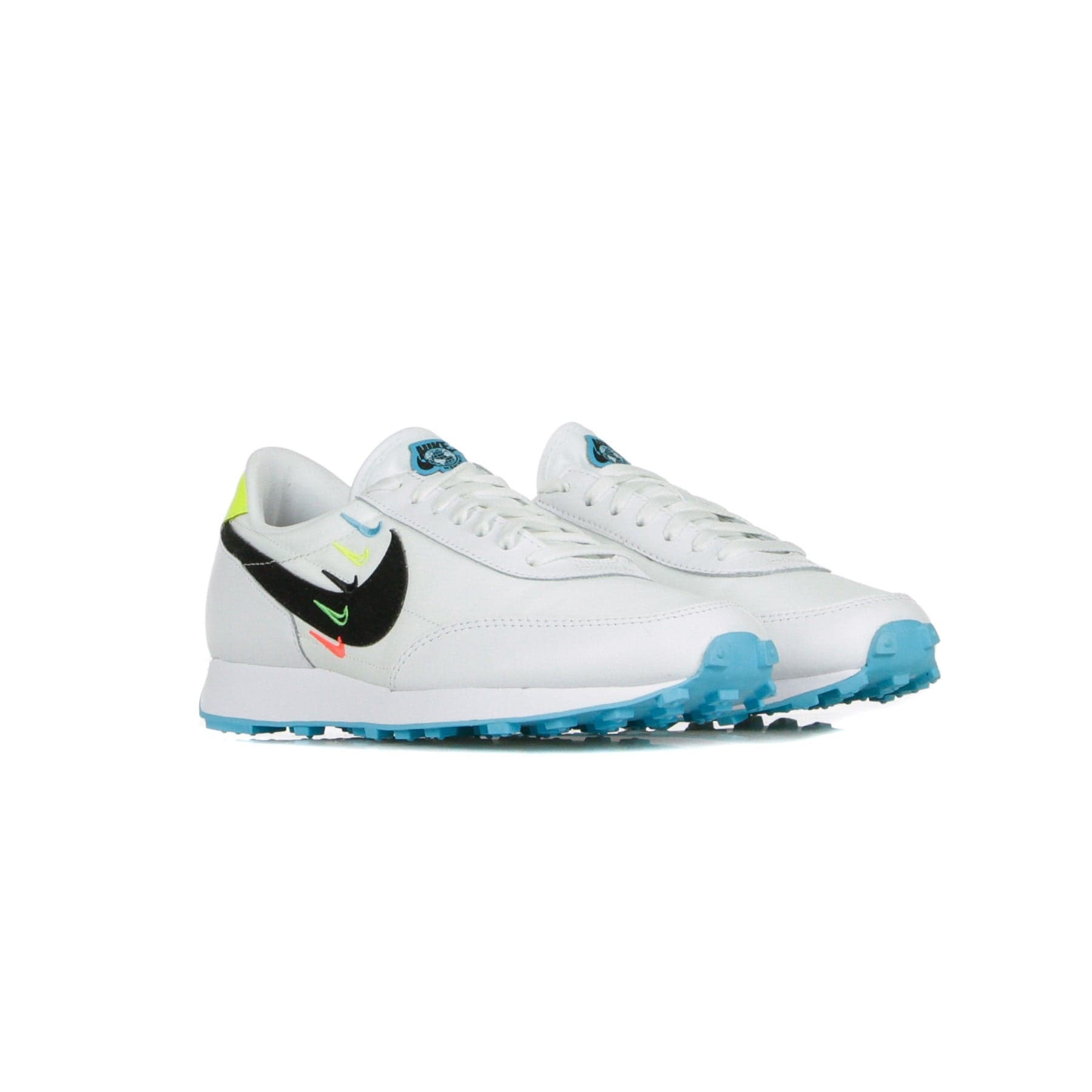 Nike Scarpa Bassa Donna W Dbreak Se White/black/blue Fury/volt - 5