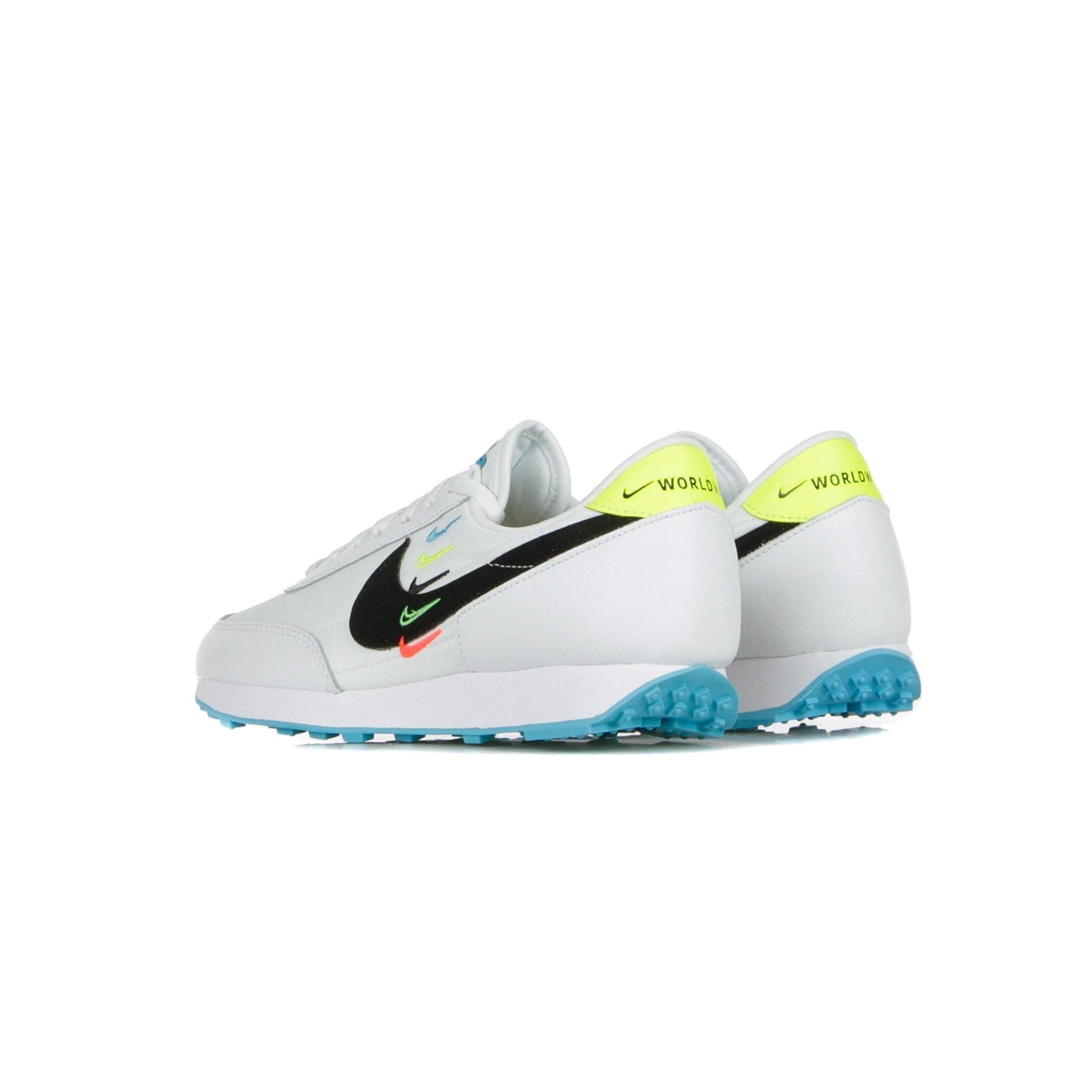 Nike Scarpa Bassa Donna W Dbreak Se White/black/blue Fury/volt - 8