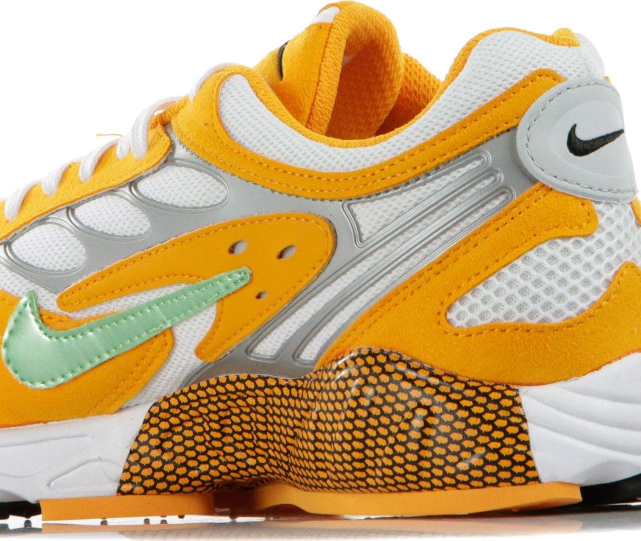 Nike Scarpa Bassa Uomo Air Ghost Racer Orange Peel/aphid Green/pure Platinum - 12