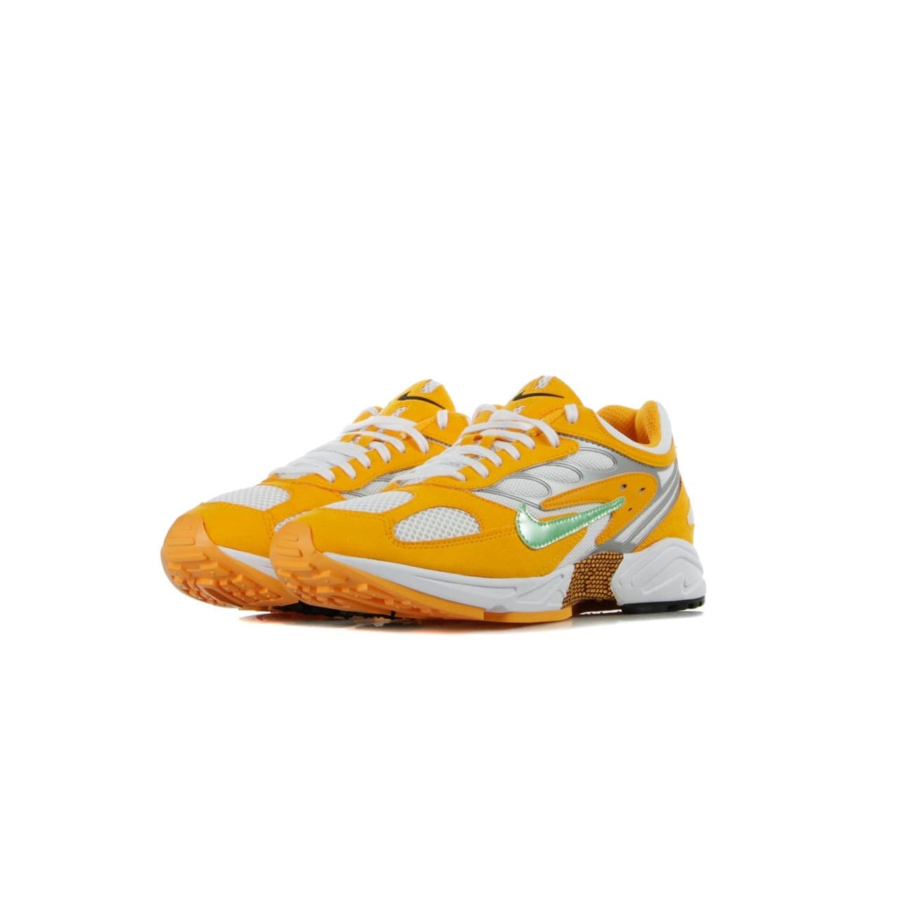 Nike Scarpa Bassa Uomo Air Ghost Racer Orange Peel/aphid Green/pure Platinum - 3