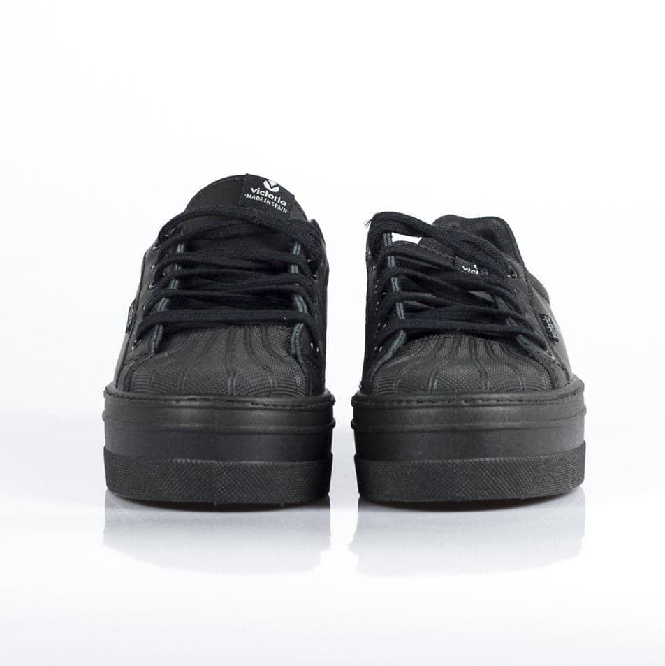 VICTORIA Scarpa Bassa Donna Deportivo Piel Negro - 3