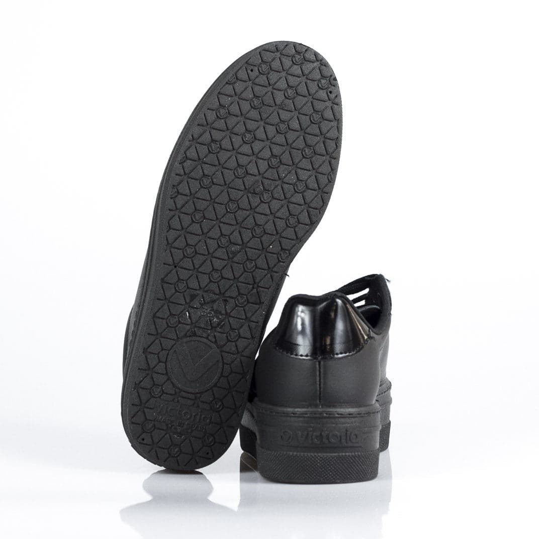 VICTORIA Scarpa Bassa Donna Deportivo Piel Negro - 8