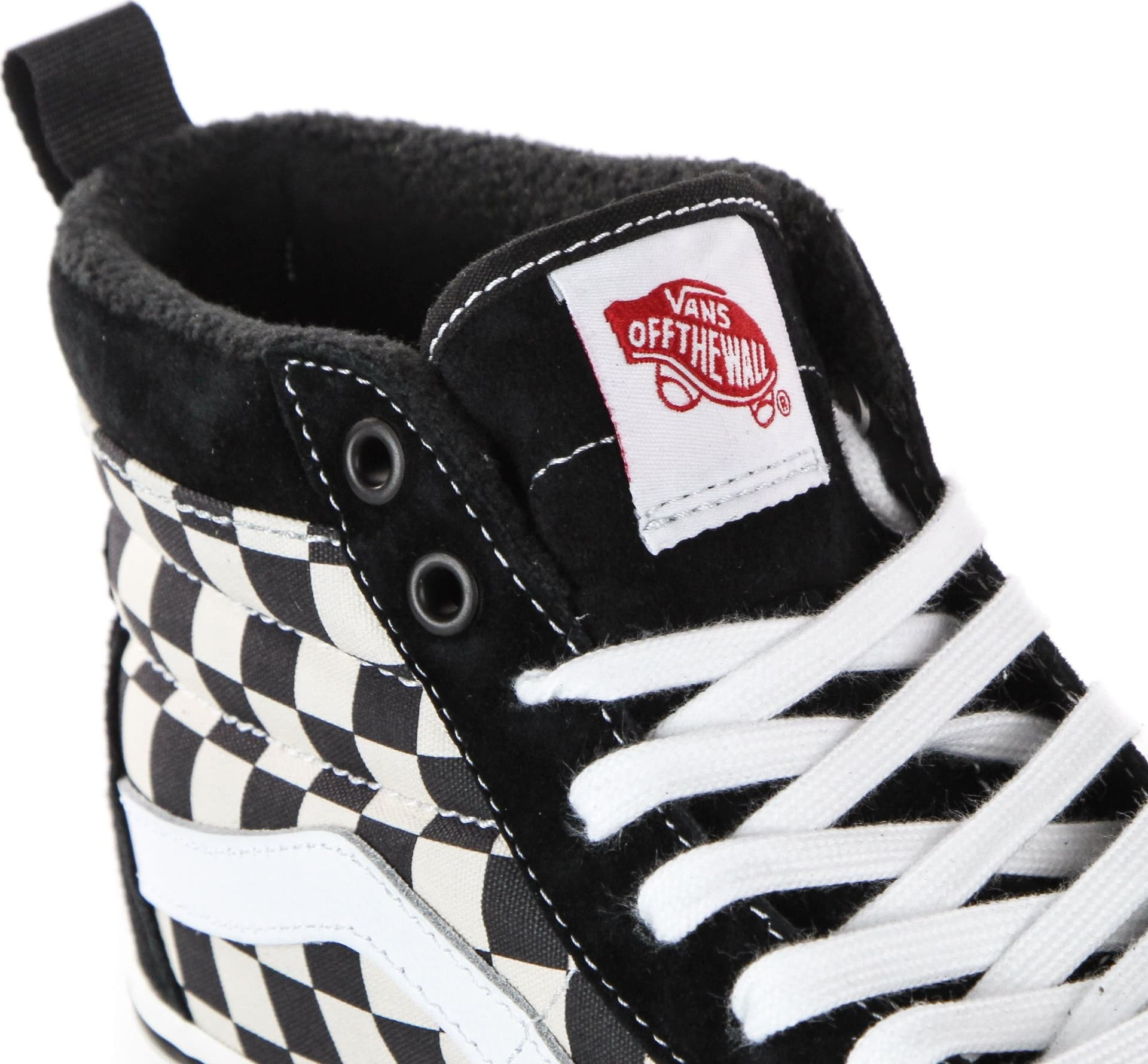VANS Scarpa Alta Uomo Sk8-hi Mte-1 Black/white/checkerboard - 12