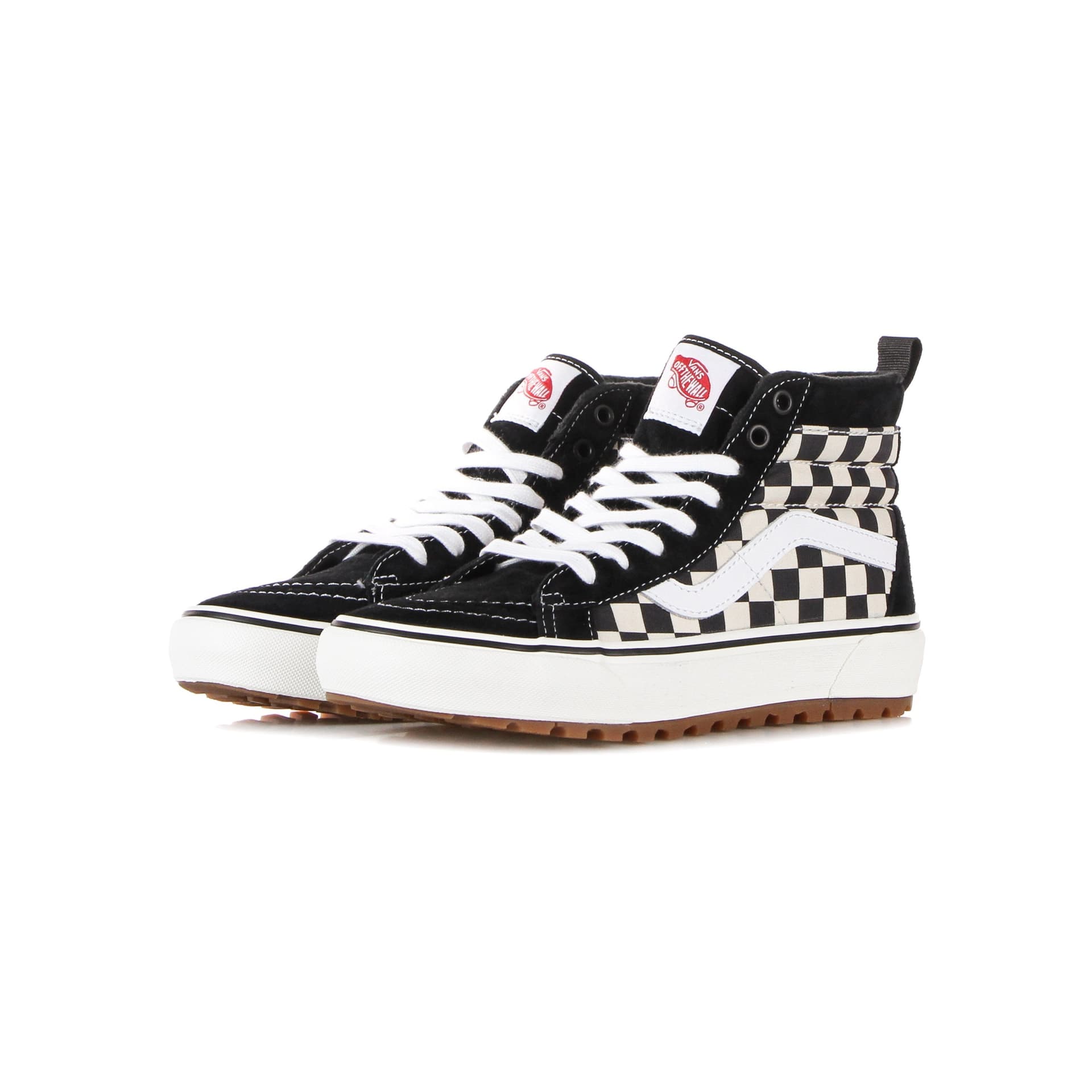 VANS Scarpa Alta Uomo Sk8-hi Mte-1 Black/white/checkerboard - 3