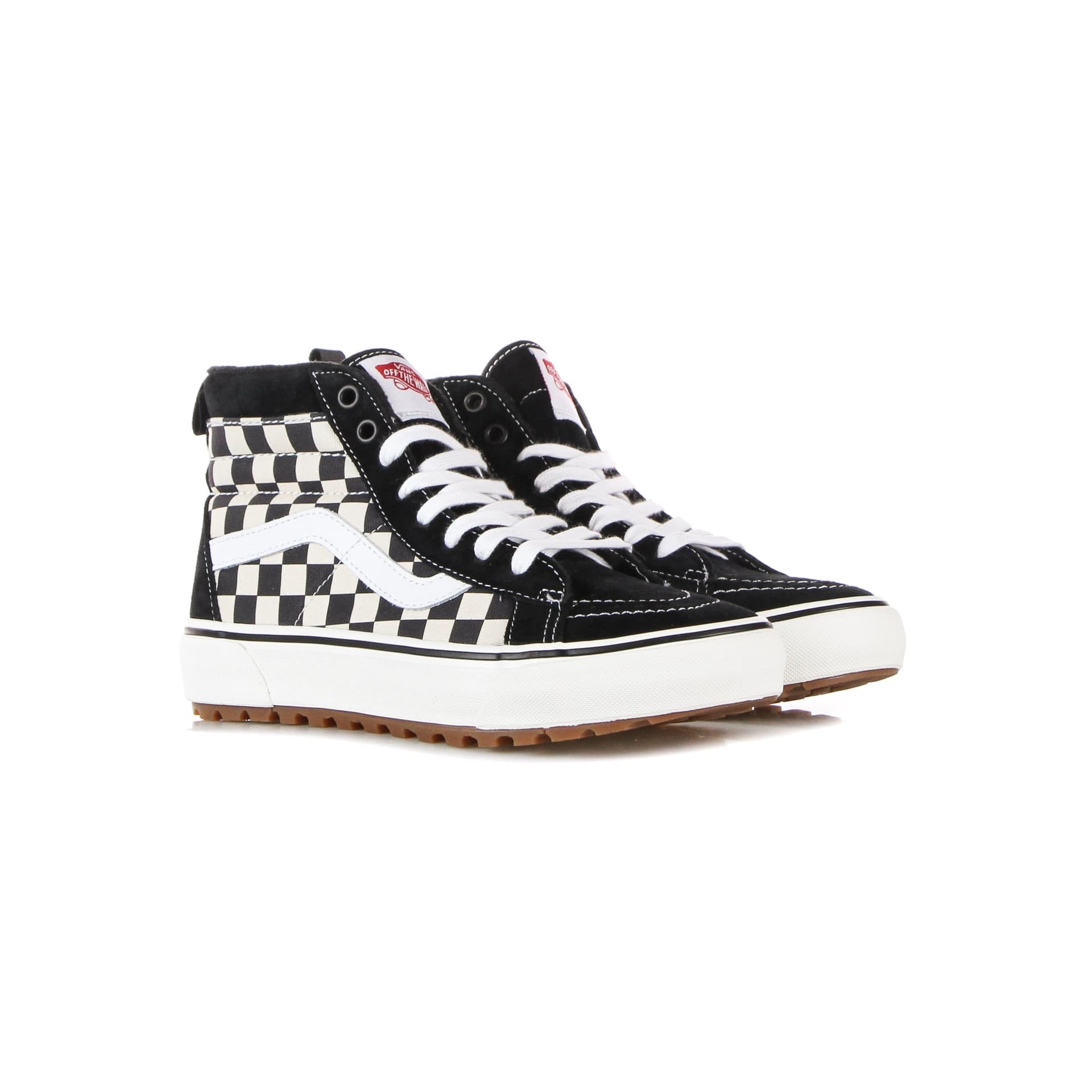 VANS Scarpa Alta Uomo Sk8-hi Mte-1 Black/white/checkerboard - 5