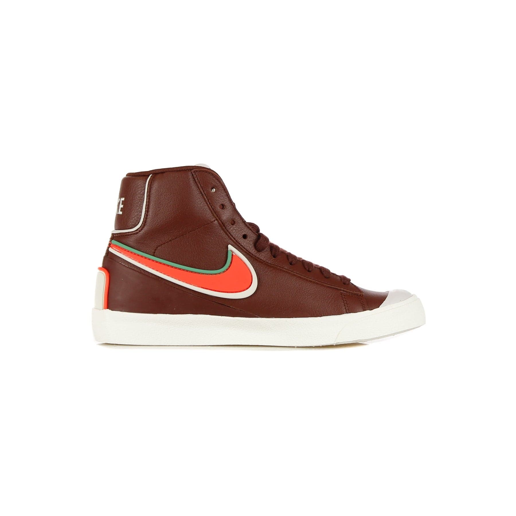 Nike Scarpa Alta Uomo Blazer Mid 77 Infinite Bronze Eclipse/bright Crimson/light Bone - 2
