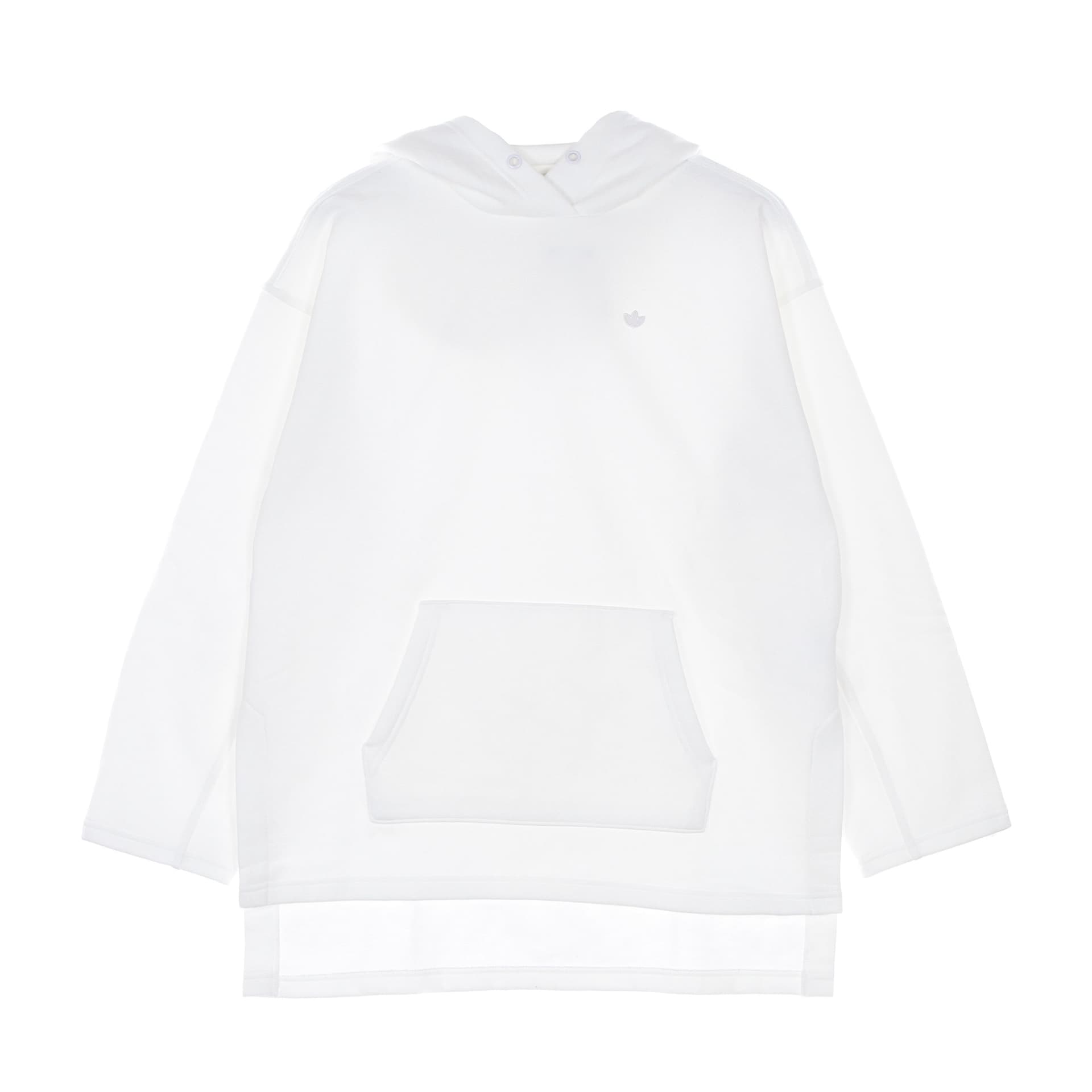 Adidas Felpa Cappuccio Donna Adicolor Fleece Hoodie White - 6