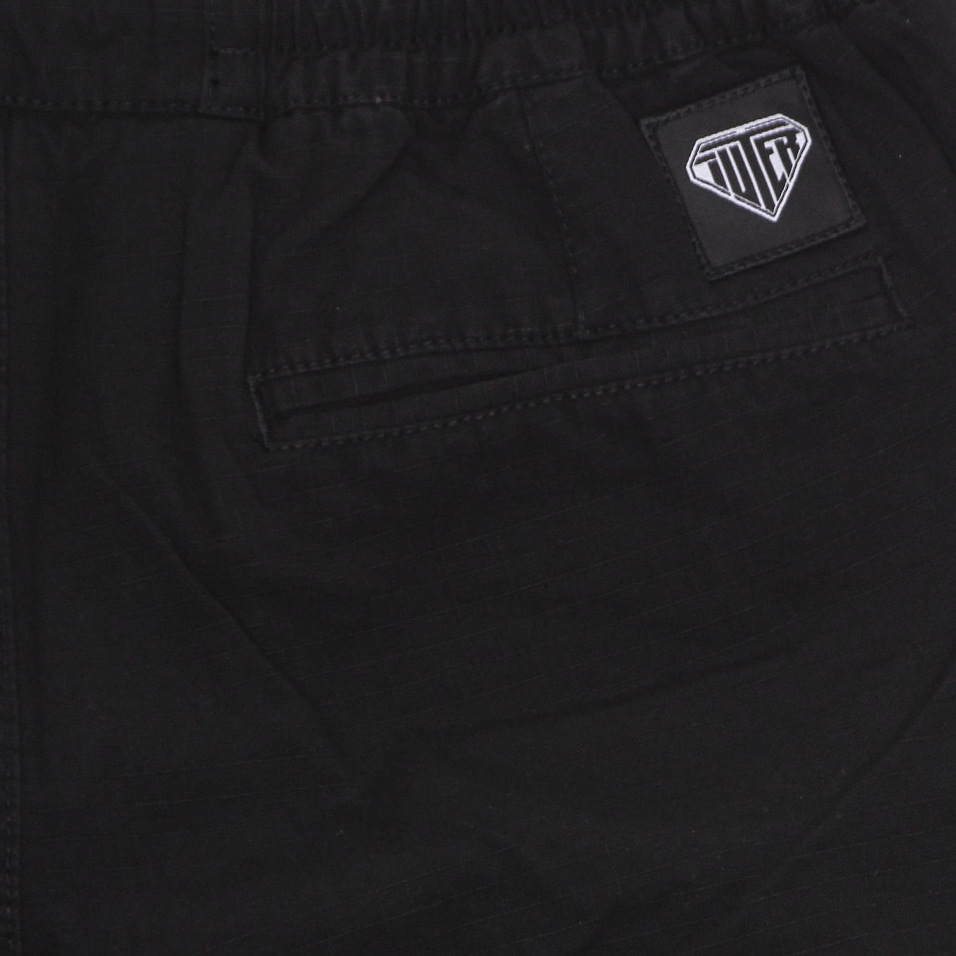 IUTER Pantalone Corto Uomo Cargo Short Black - 4