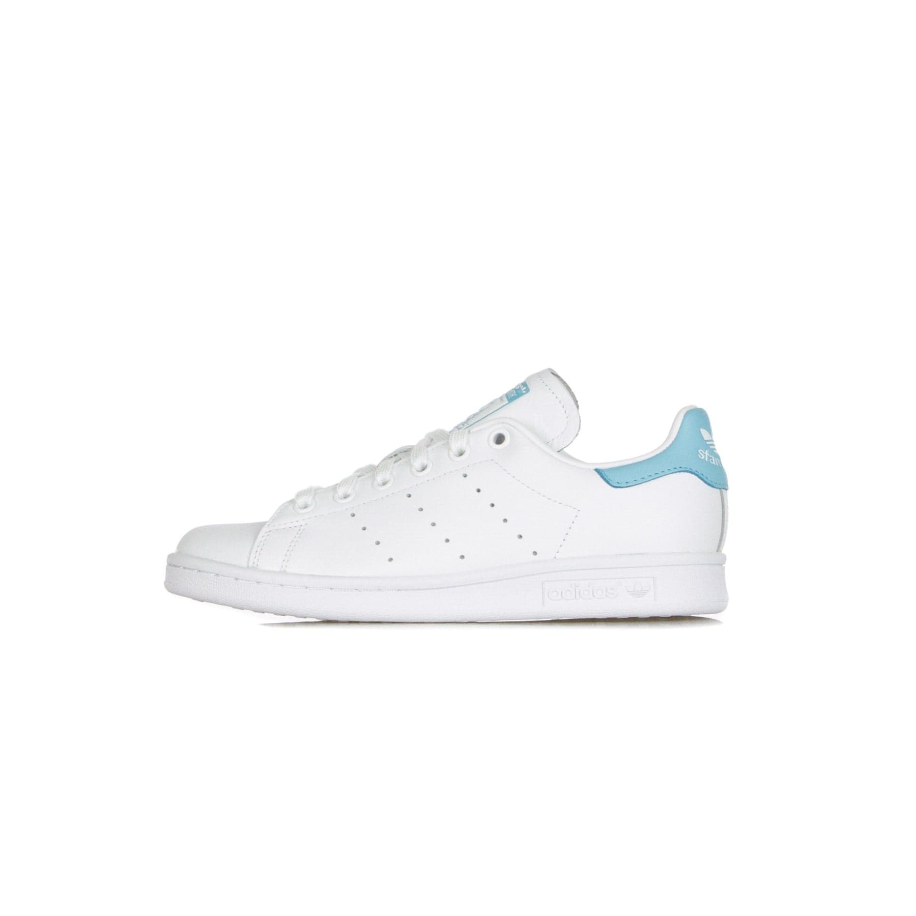 Adidas Scarpa Bassa Uomo Stan Smith Cloud White/cloud White/blue Glow - 12