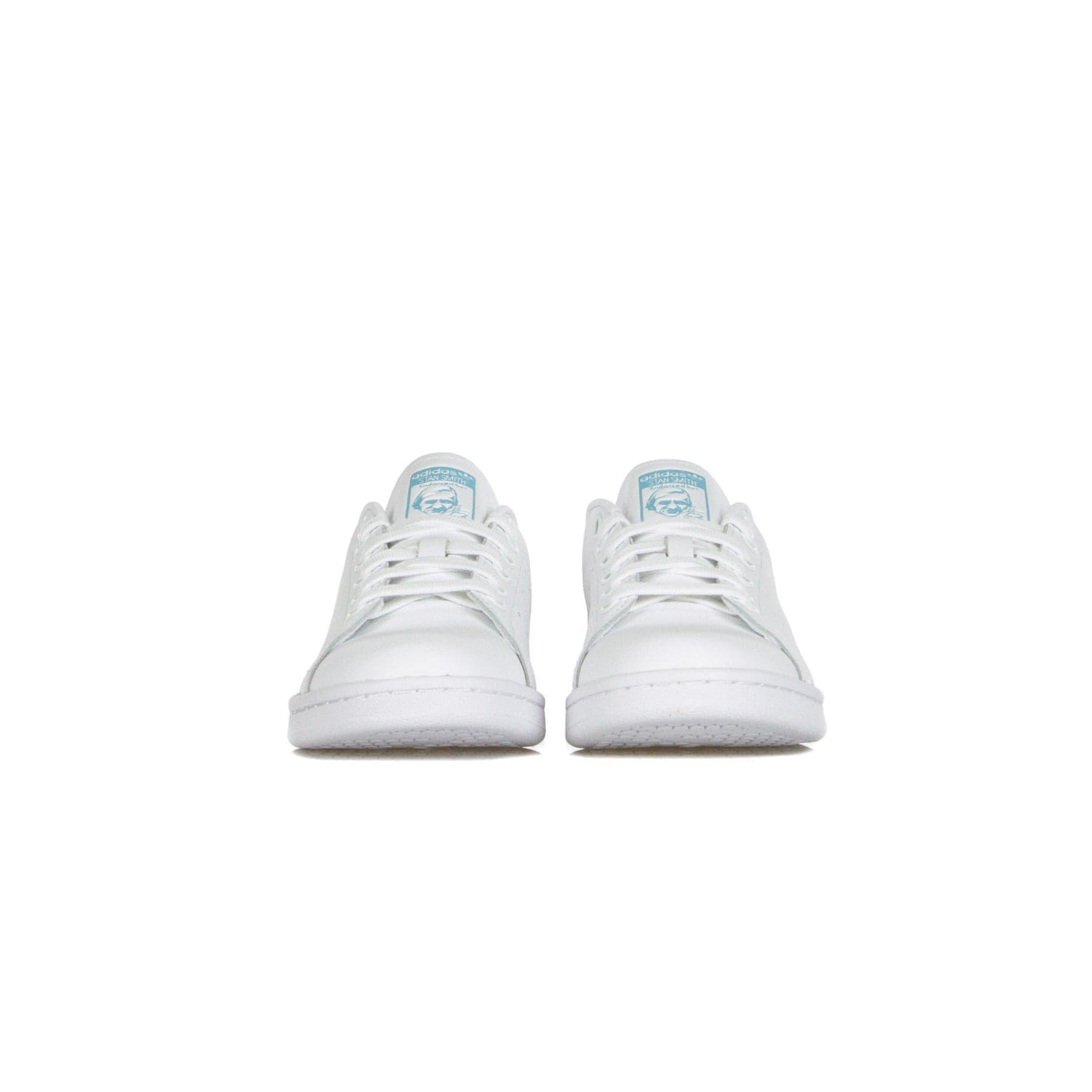 Adidas Scarpa Bassa Uomo Stan Smith Cloud White/cloud White/blue Glow - 4