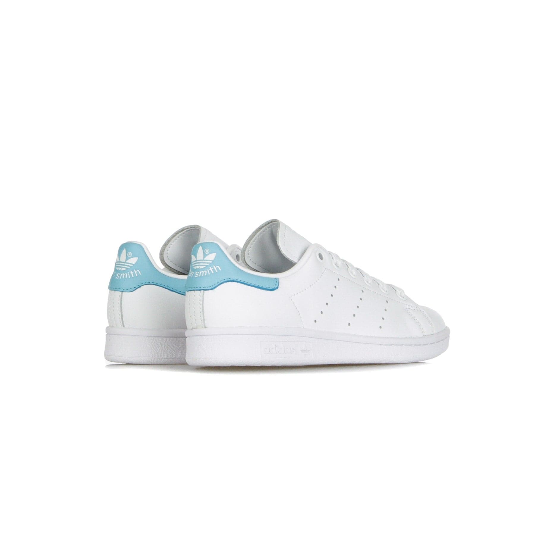 Adidas Scarpa Bassa Uomo Stan Smith Cloud White/cloud White/blue Glow - 6