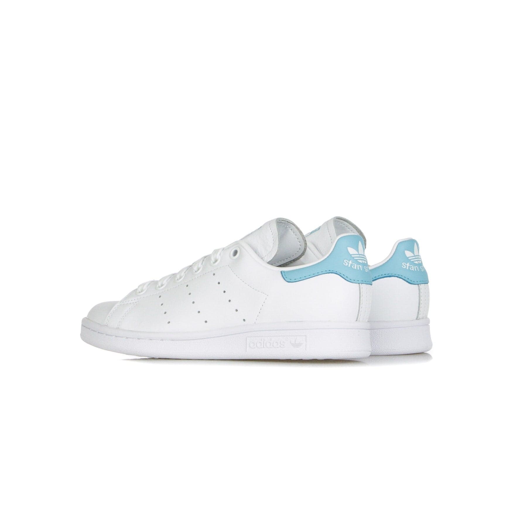 Adidas Scarpa Bassa Uomo Stan Smith Cloud White/cloud White/blue Glow - 8