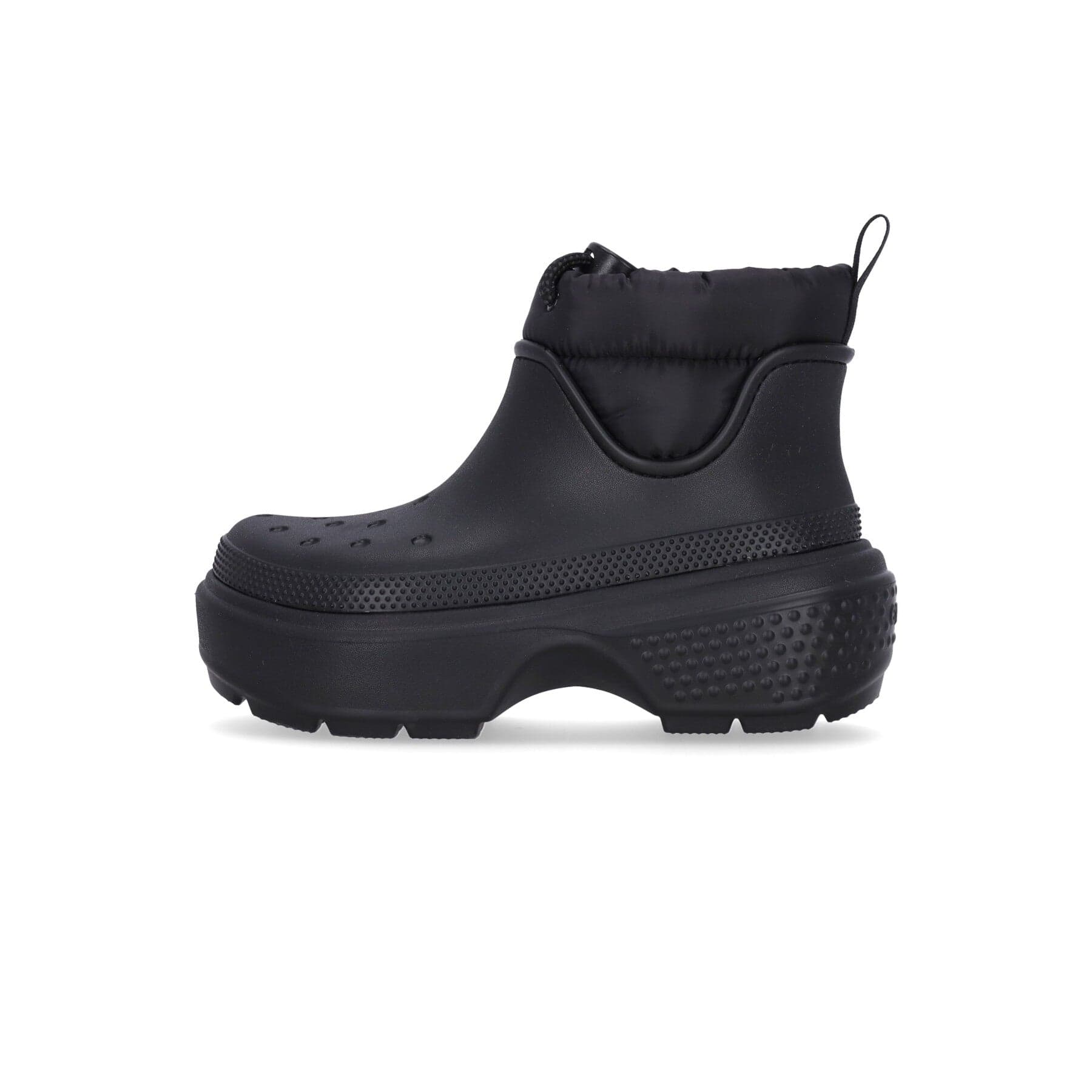 CROCS Scarponcino Alto Uomo Stomp Puff Boot Black - 8