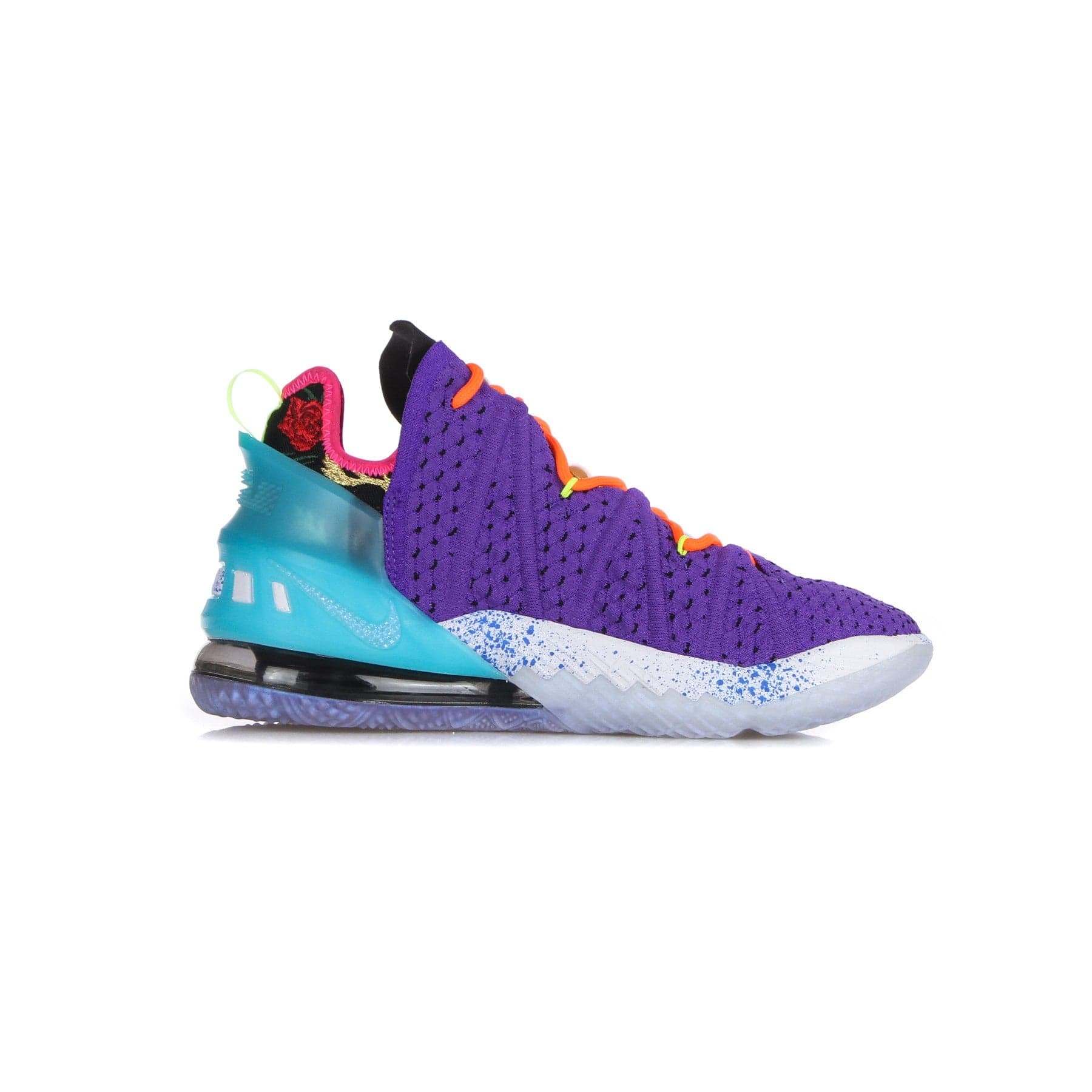 NIKE NBA Scarpa Basket Uomo Lebron Xviii "best 1-9" Psychic Purple/black/multi - 2