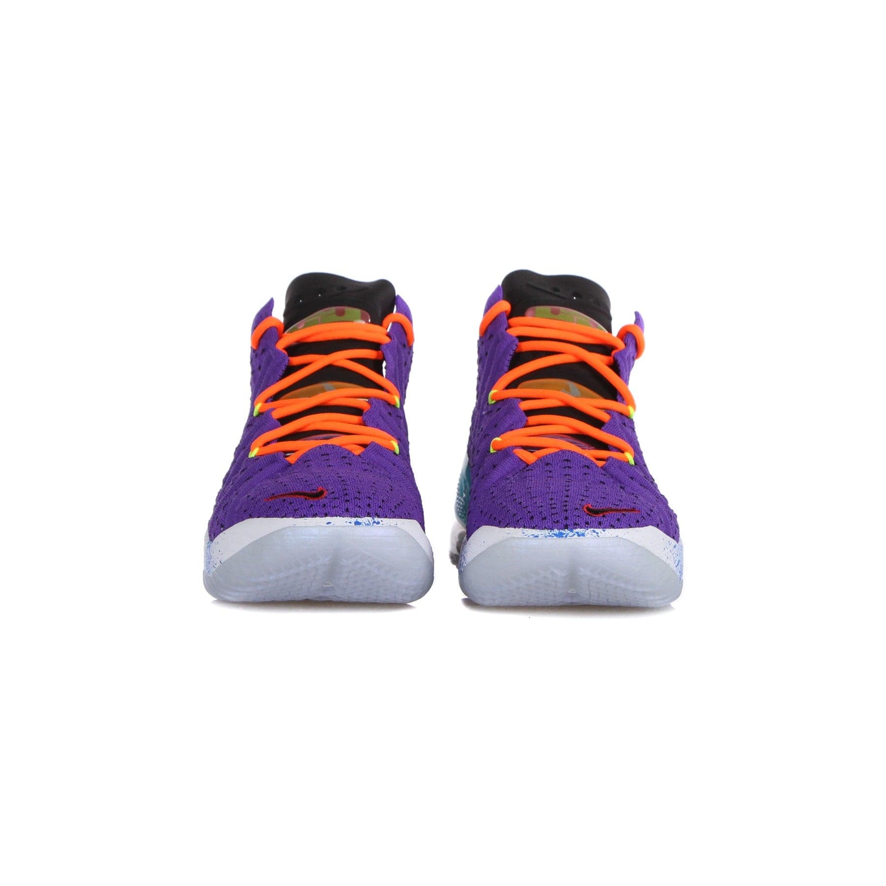 NIKE NBA Scarpa Basket Uomo Lebron Xviii "best 1-9" Psychic Purple/black/multi - 4