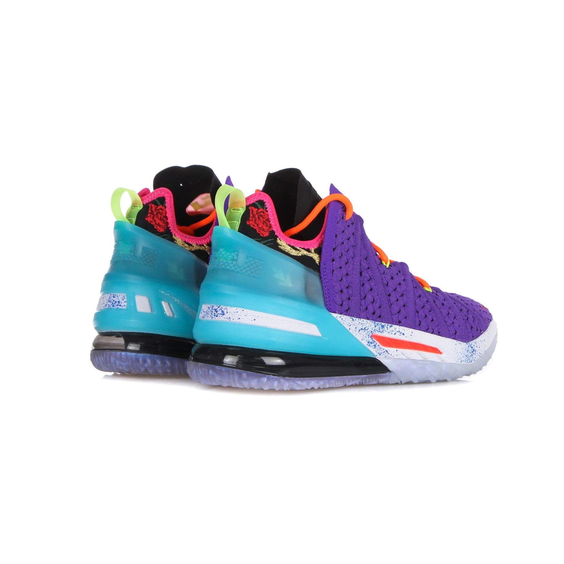 NIKE NBA Scarpa Basket Uomo Lebron Xviii "best 1-9" Psychic Purple/black/multi - 6