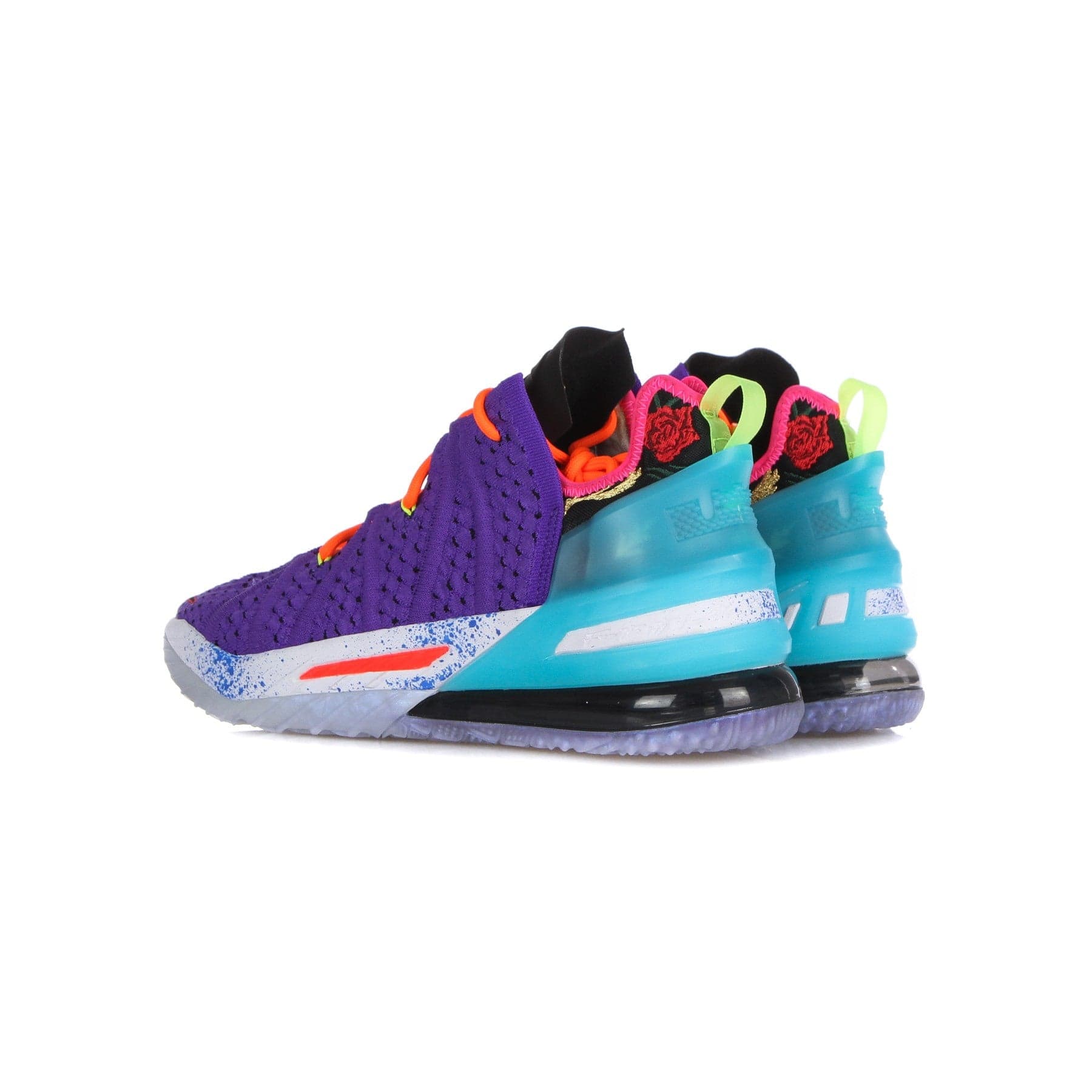 NIKE NBA Scarpa Basket Uomo Lebron Xviii "best 1-9" Psychic Purple/black/multi - 7
