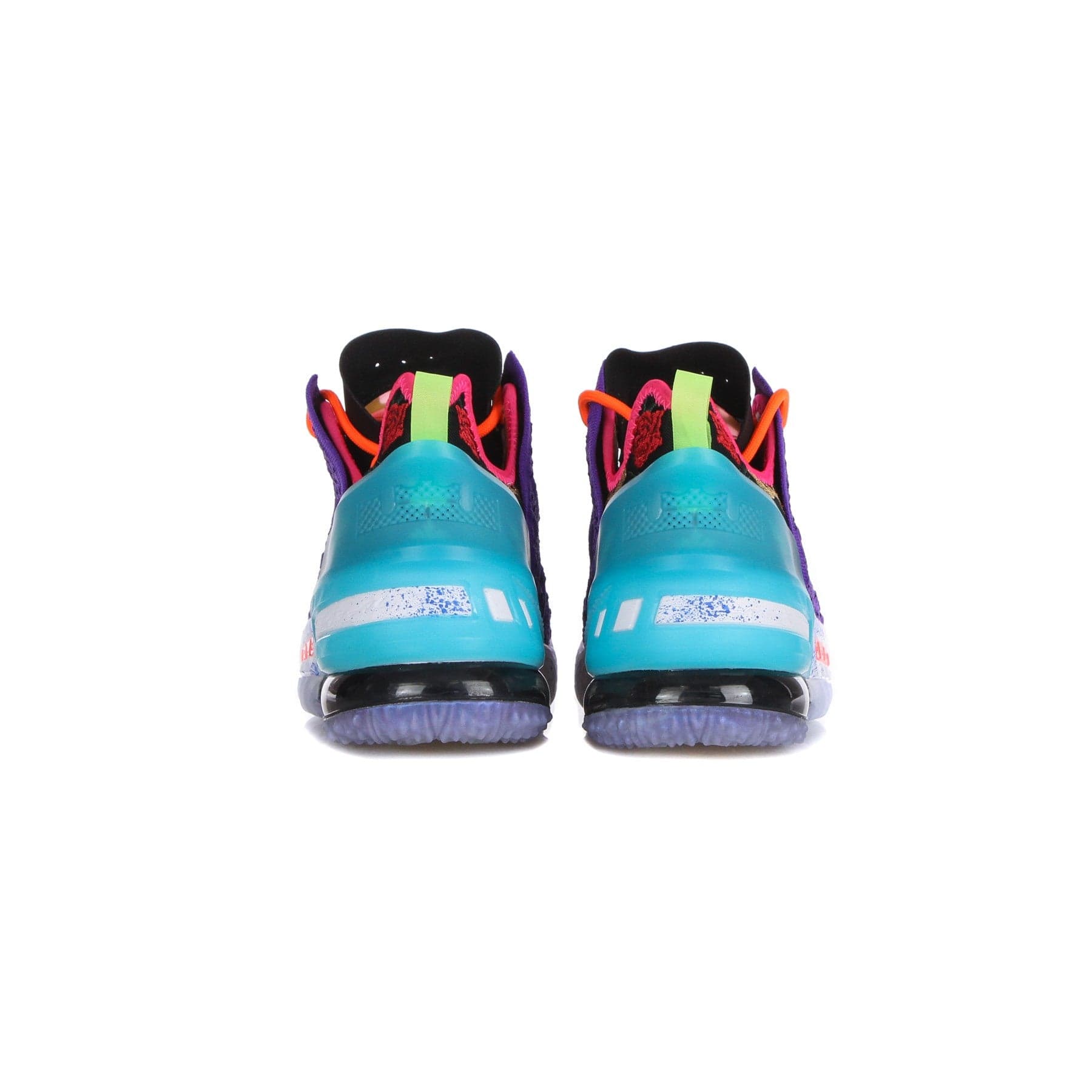 NIKE NBA Scarpa Basket Uomo Lebron Xviii "best 1-9" Psychic Purple/black/multi - 8