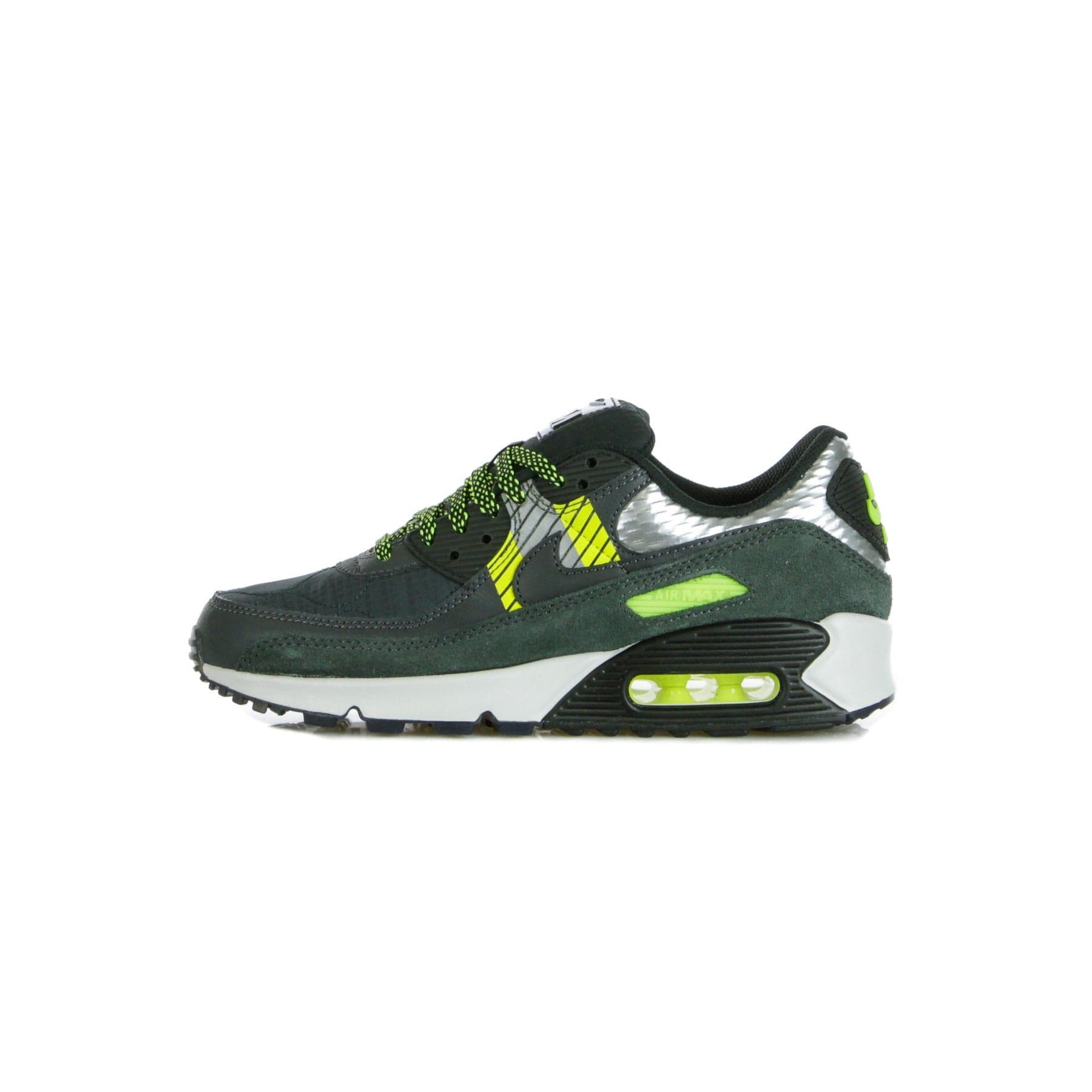 Nike Scarpa Bassa Uomo Air Max 90 3m Anthracite/anthracite/volt/black - 14