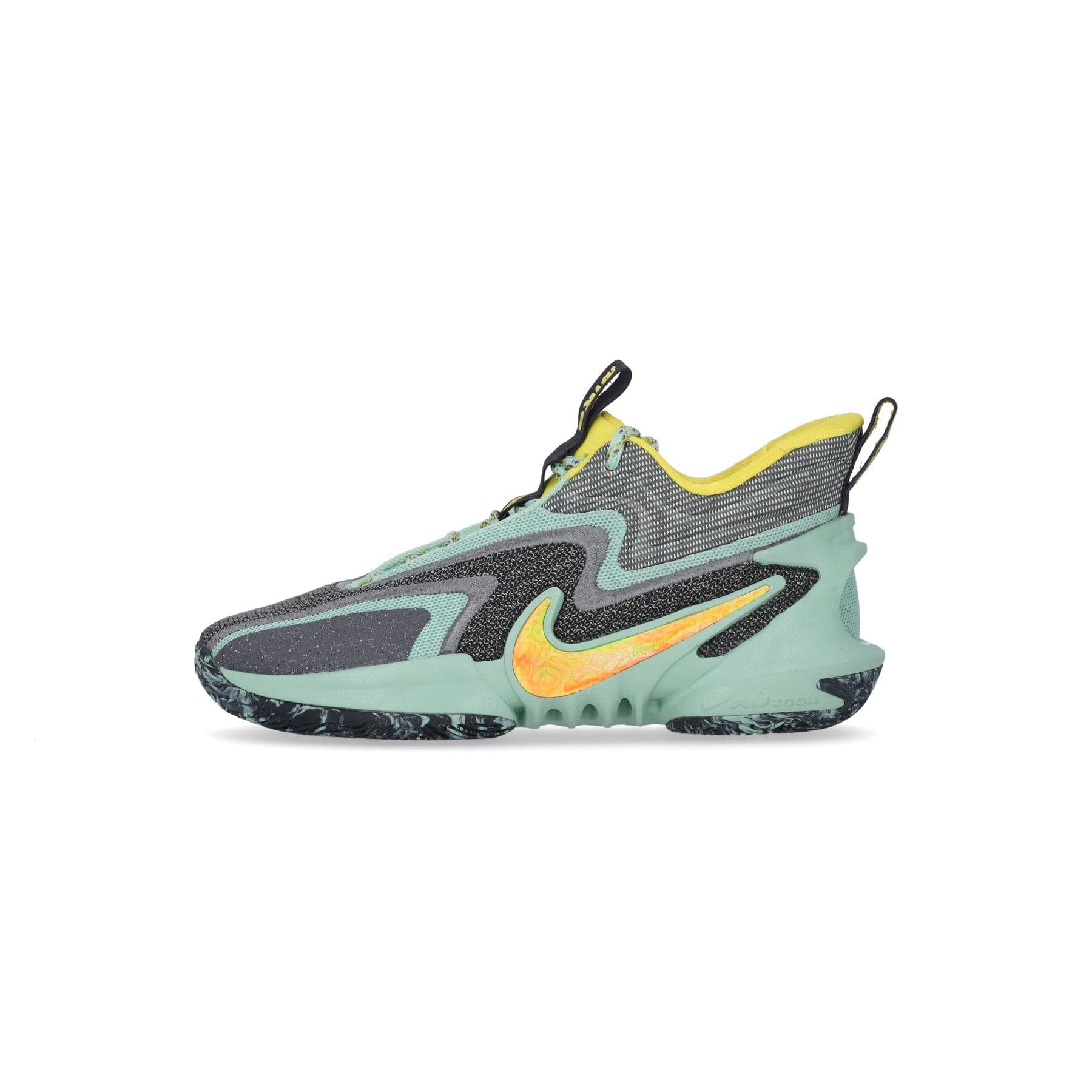 Nike Scarpa Bassa Uomo Cosmic Unity 2 Enamel Green/multi/iron Grey