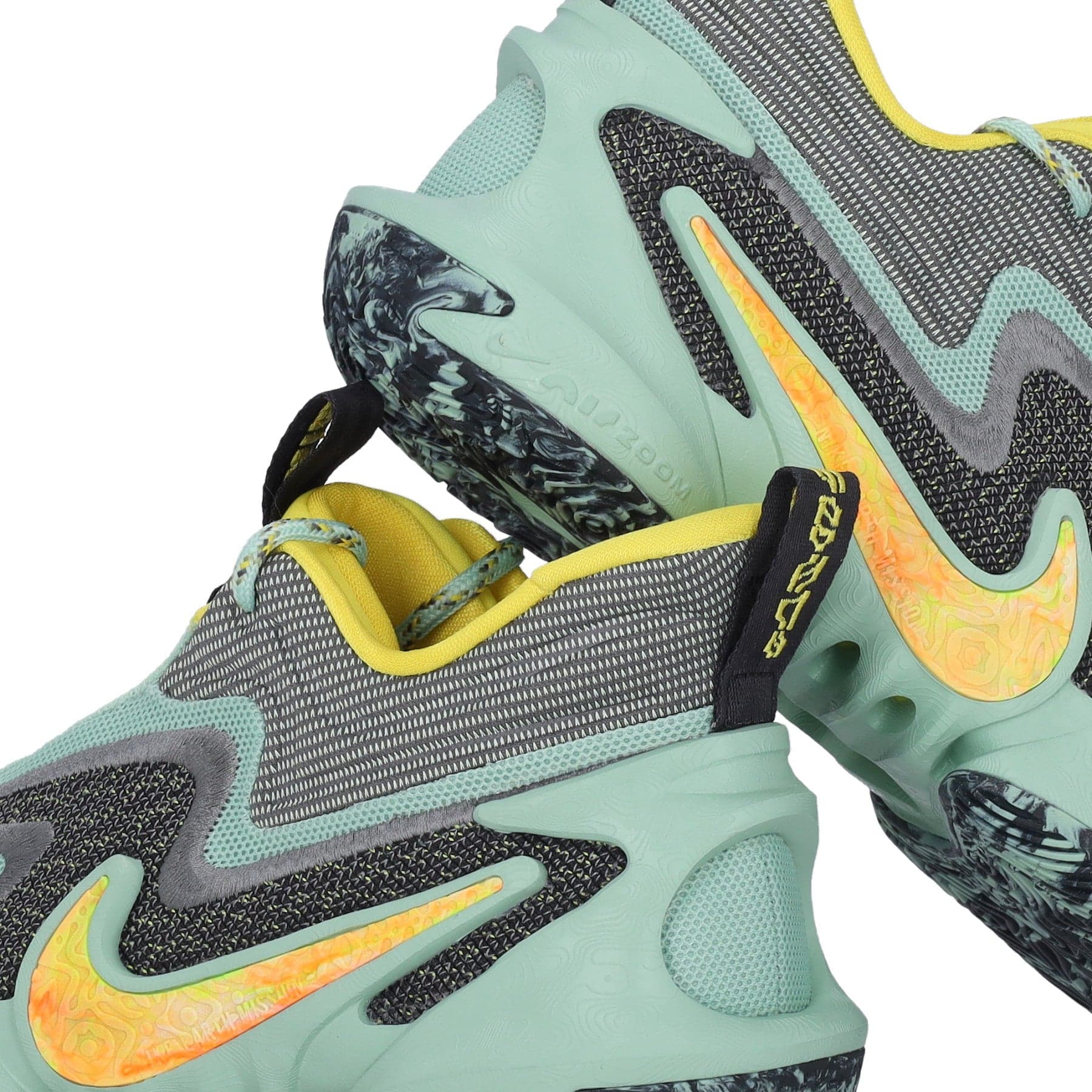 Nike Scarpa Bassa Uomo Cosmic Unity 2 Enamel Green/multi/iron Grey - 2