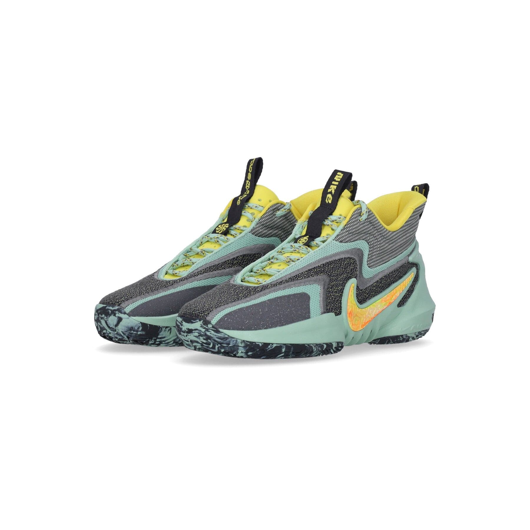 Nike Scarpa Bassa Uomo Cosmic Unity 2 Enamel Green/multi/iron Grey - 4