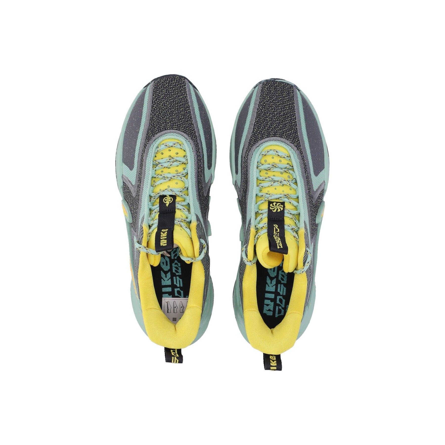 Nike Scarpa Bassa Uomo Cosmic Unity 2 Enamel Green/multi/iron Grey - 9