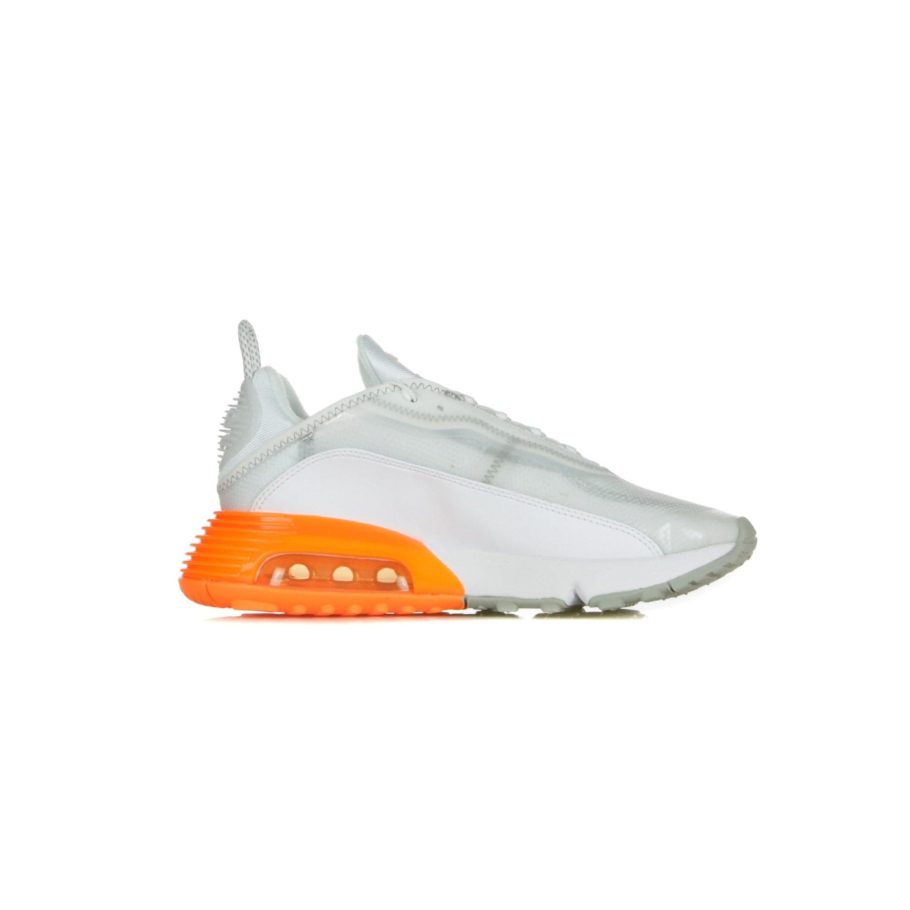 Nike Scarpa Bassa Uomo Air Max 2090 White/metallic Silver/total Orange - 2