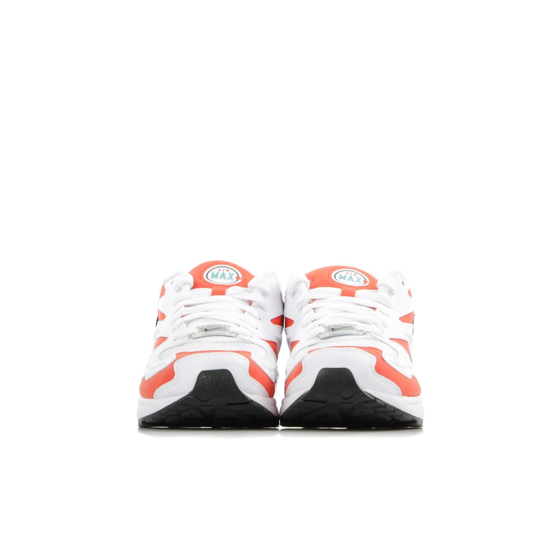 Nike Scarpa Bassa Uomo Air Max 2 Light White/black/habanero Red/cool Grey - 6