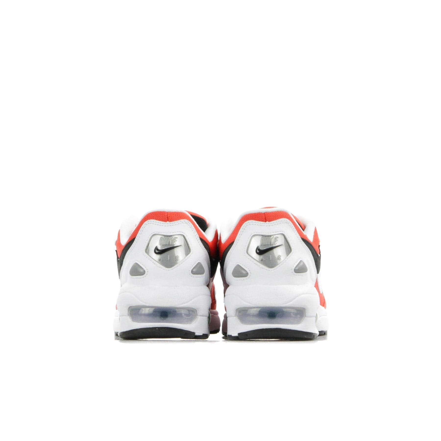Nike Scarpa Bassa Uomo Air Max 2 Light White/black/habanero Red/cool Grey - 9