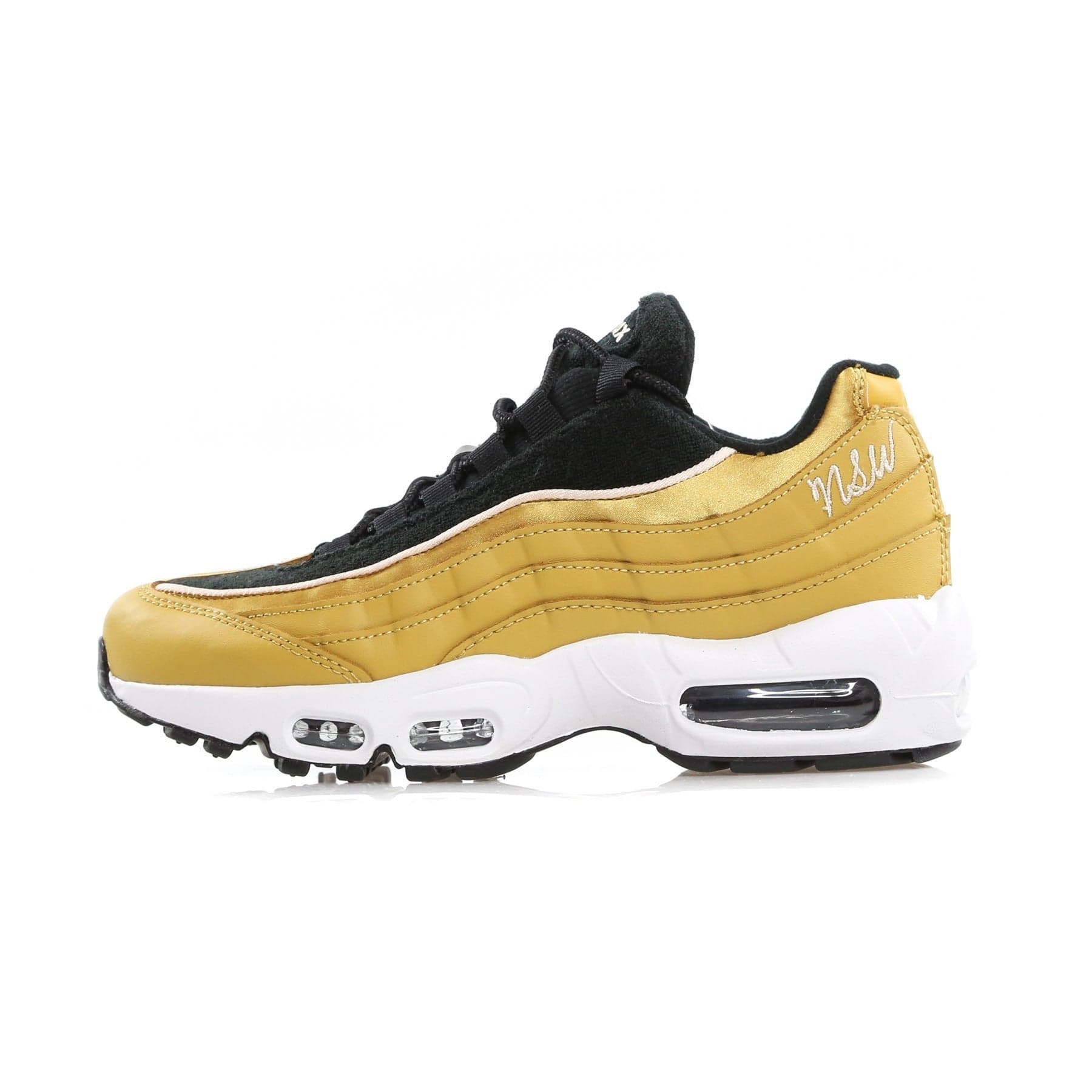 Nike Scarpa Bassa Donna Wmns Air Max 95 Lx Wheat Gold/wheat Gold/black - 11