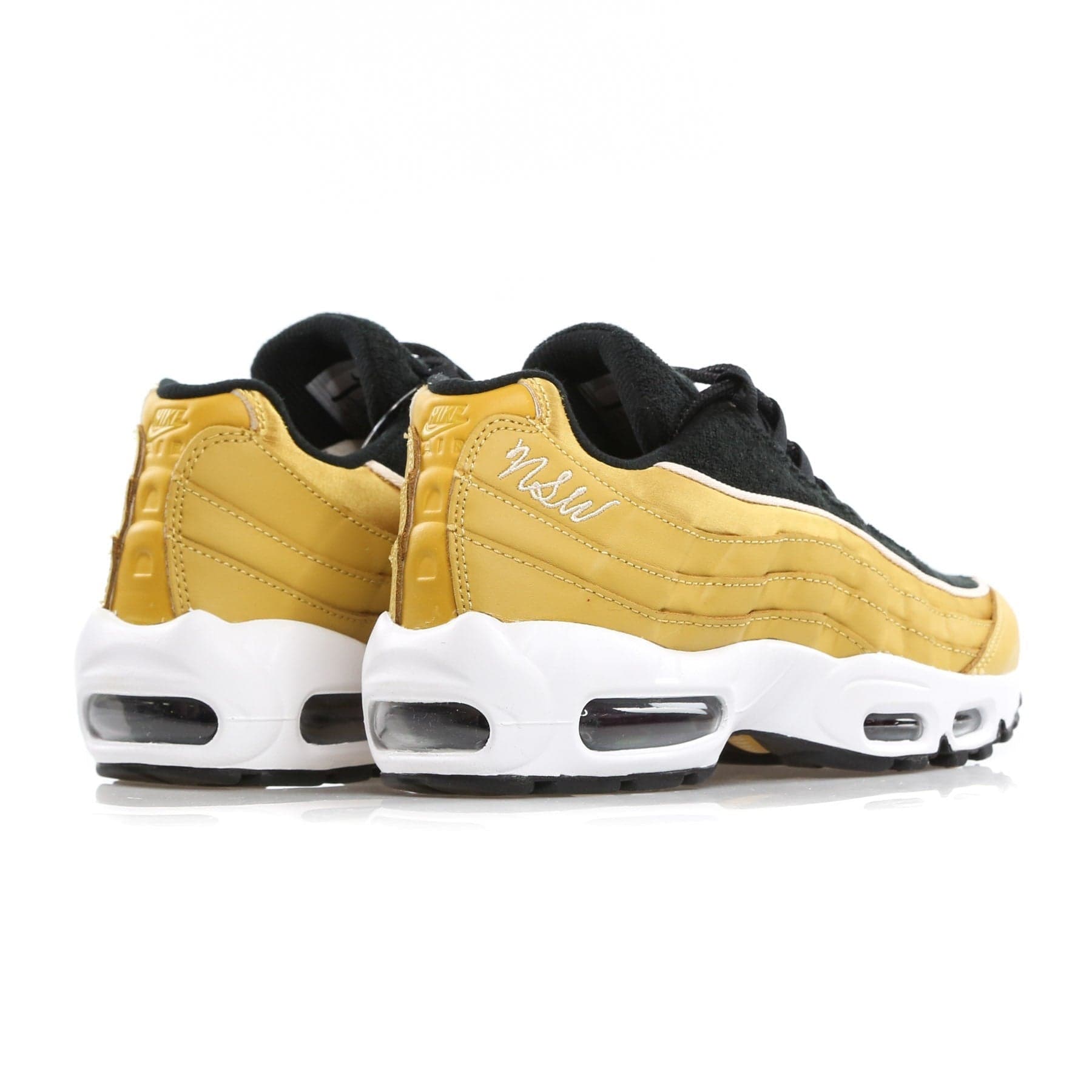 Nike Scarpa Bassa Donna Wmns Air Max 95 Lx Wheat Gold/wheat Gold/black - 6