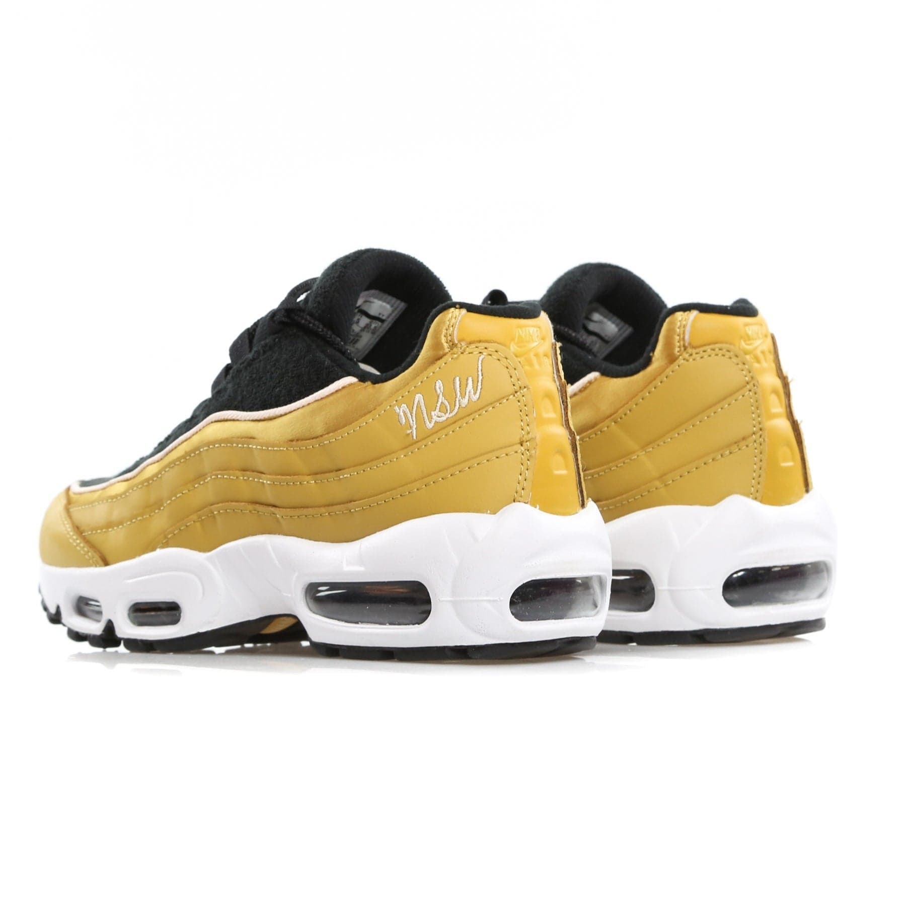 Nike Scarpa Bassa Donna Wmns Air Max 95 Lx Wheat Gold/wheat Gold/black - 8